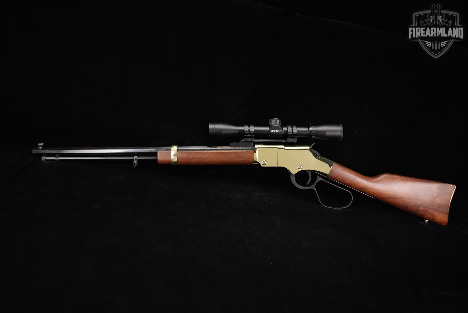 Henry Golden Boy 22LR 20 Brasslite & Walnut H004 OCTAGON +BUSHNELL SCOPE-img-7
