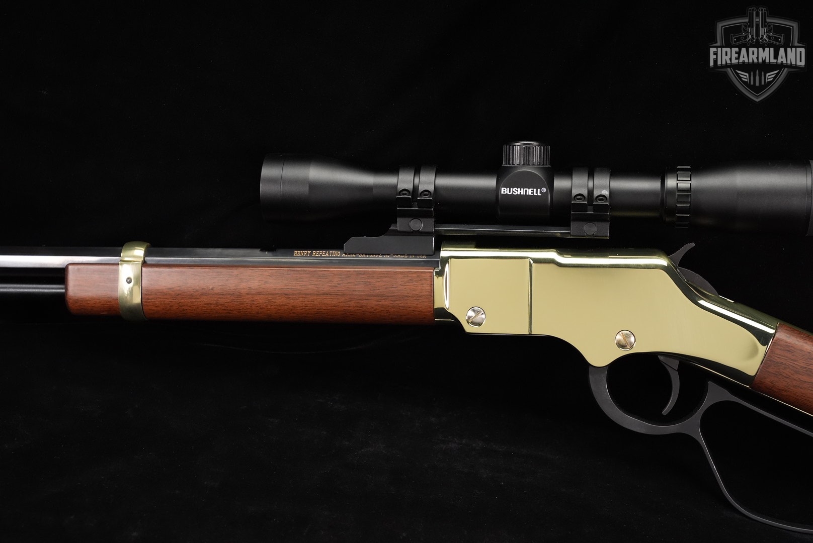 Henry Golden Boy 22LR 20 Brasslite & Walnut H004 OCTAGON +BUSHNELL SCOPE-img-9