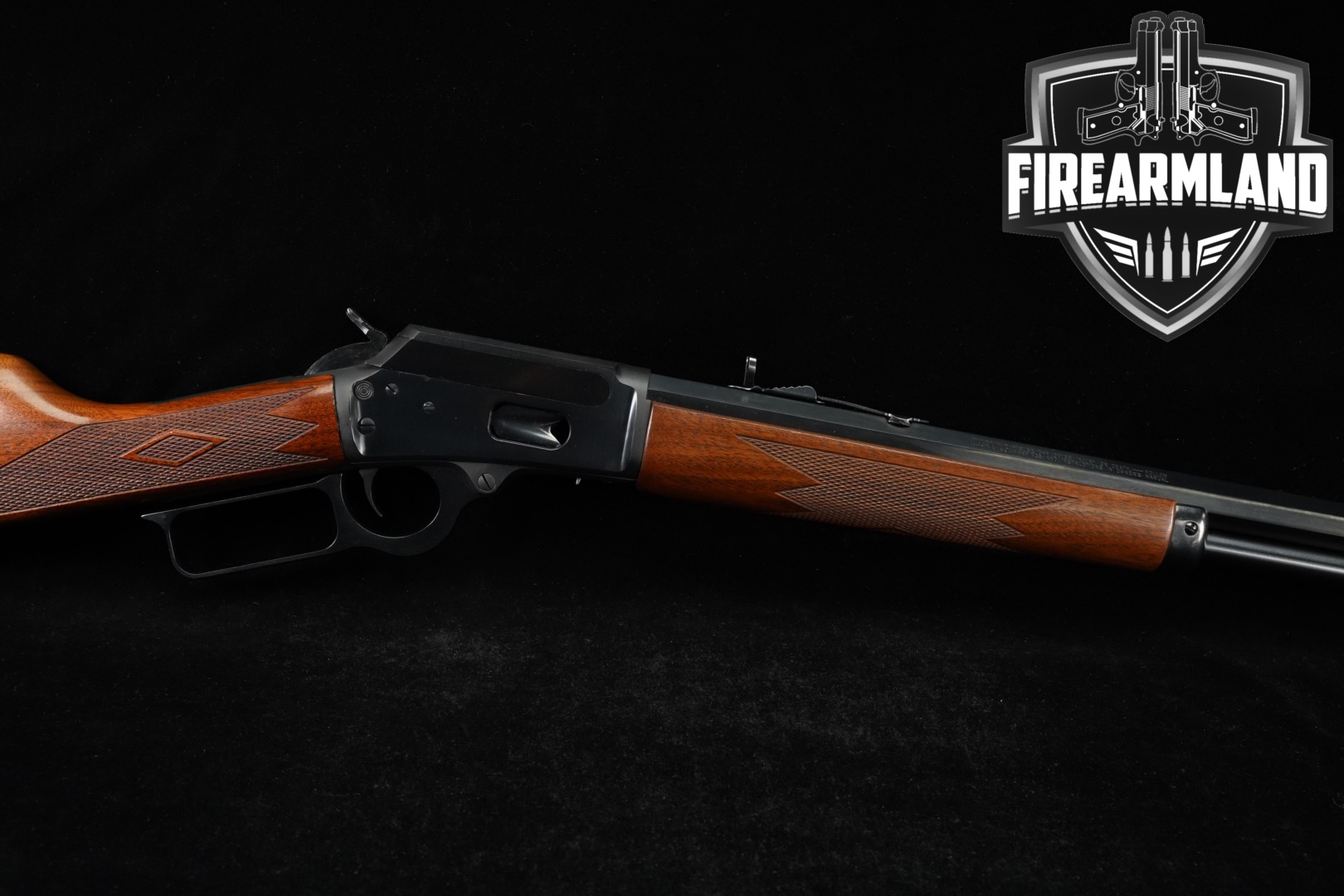 1996 Marlin Firearms Co. Model 1894CB Cowboy Limited .45 Colt Blued & Walnut in Very Good Condition Thumbnail