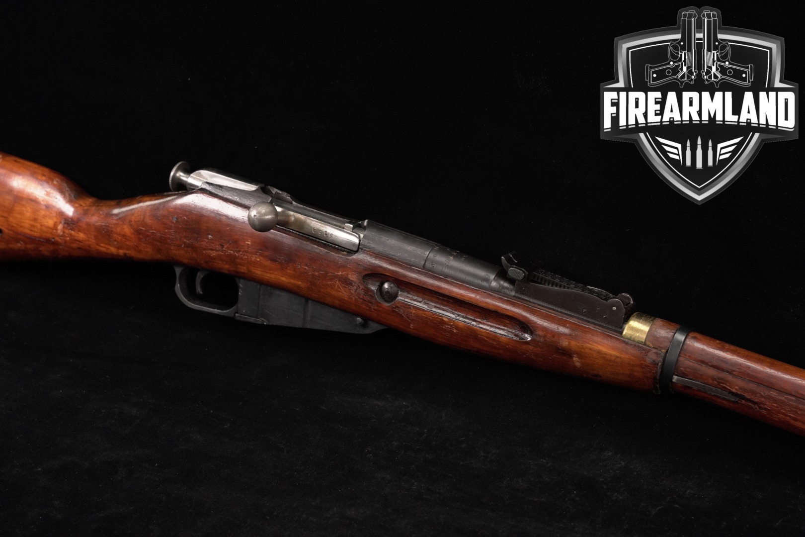 WWII 1943 Izhevsk Arsenal Mosin-Nagant Model 91/30 7.62x54R SOVIET-img-0