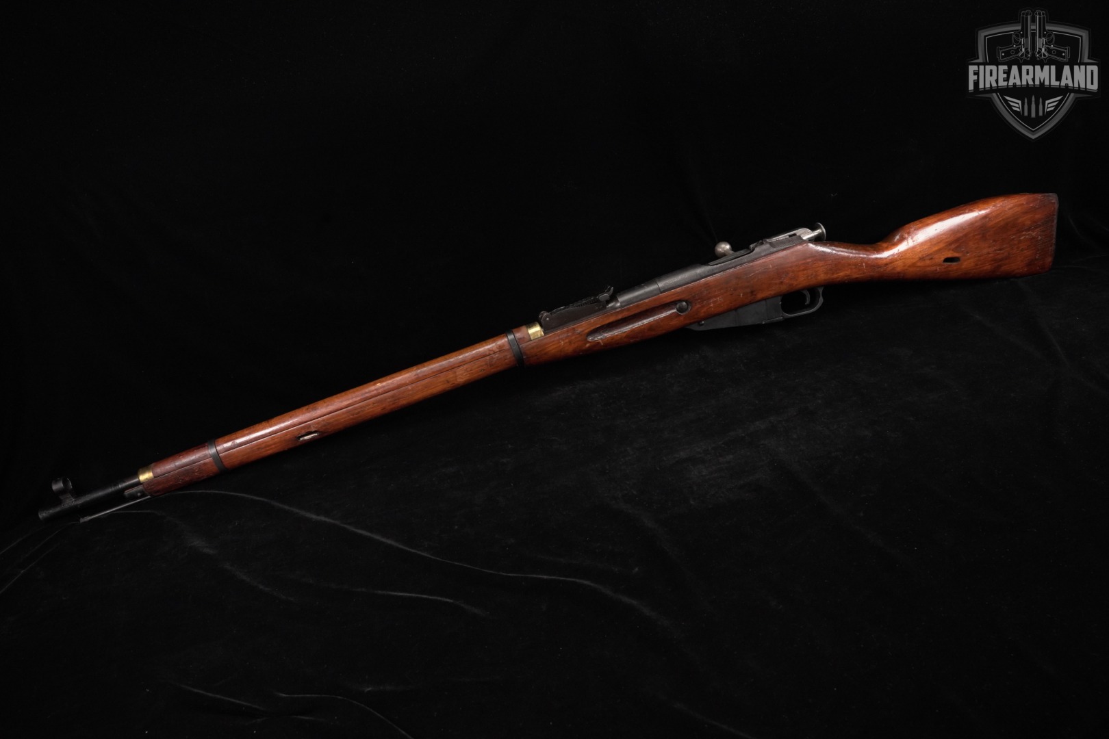 WWII 1943 Izhevsk Arsenal Mosin-Nagant Model 91/30 7.62x54R SOVIET-img-2