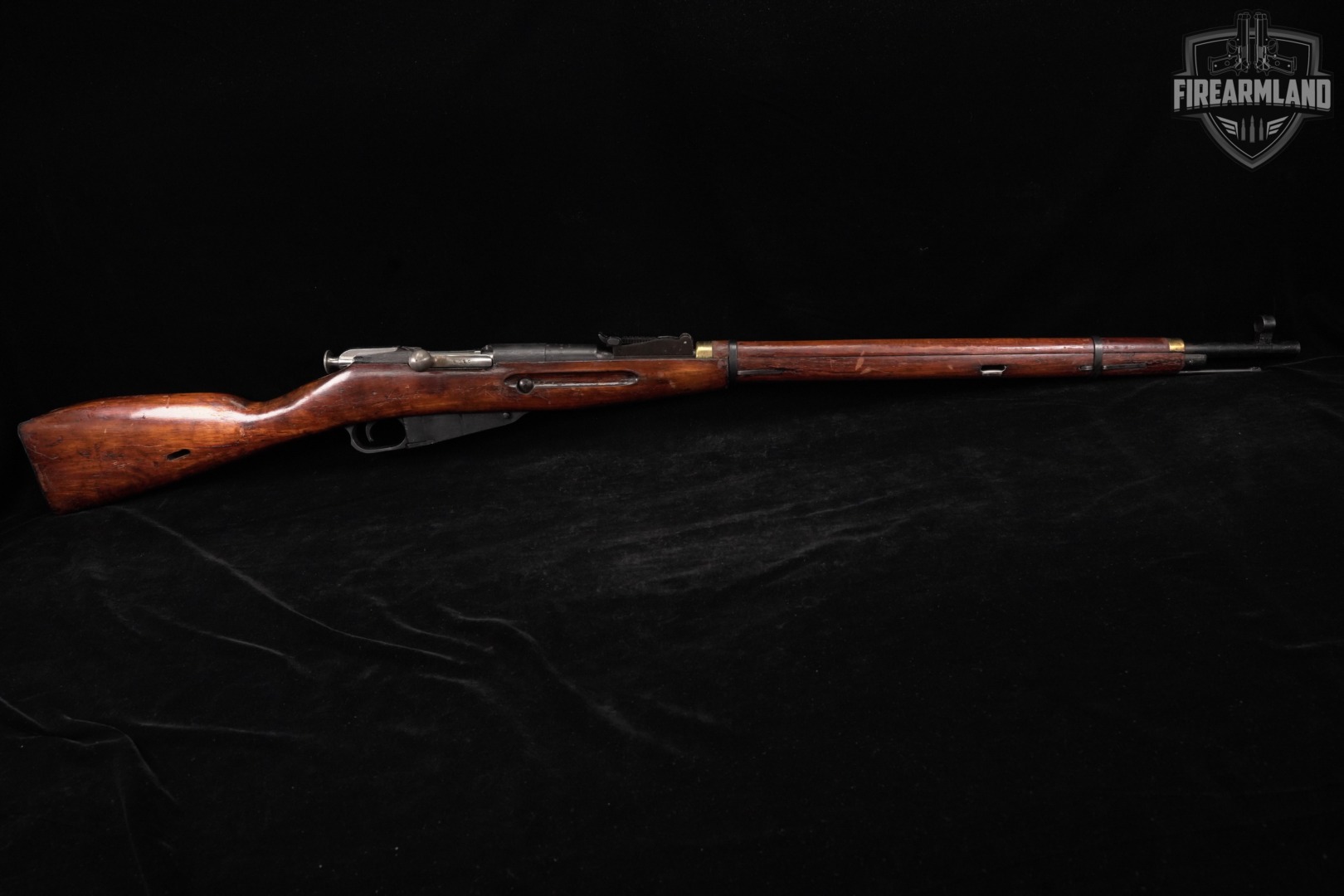 WWII 1943 Izhevsk Arsenal Mosin-Nagant Model 91/30 7.62x54R SOVIET-img-3