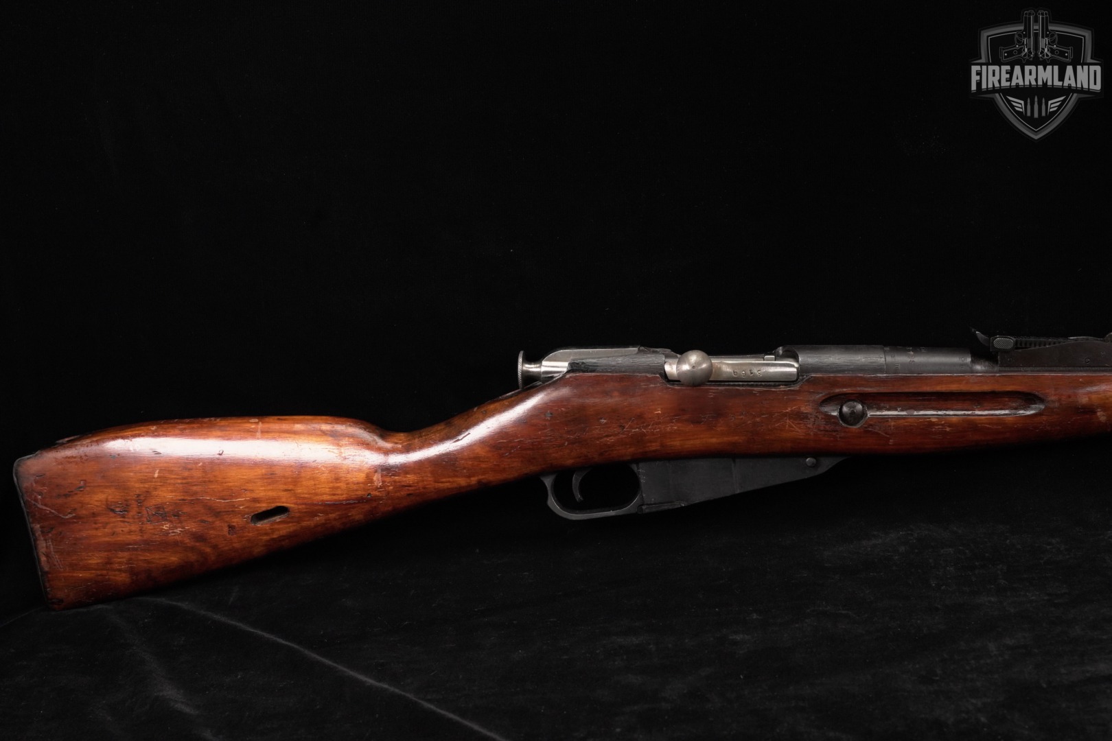 WWII 1943 Izhevsk Arsenal Mosin-Nagant Model 91/30 7.62x54R SOVIET-img-4