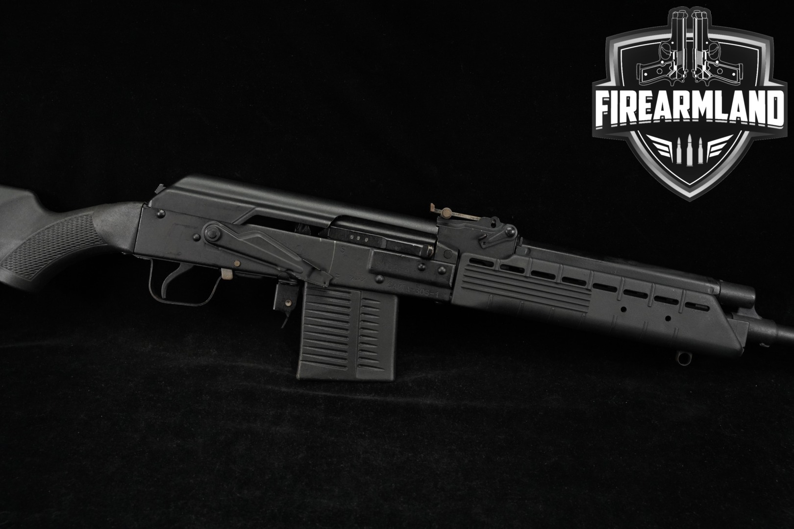 Izhmash Saiga-308-1 .308 Win. Black in Good Condition Thumbnail