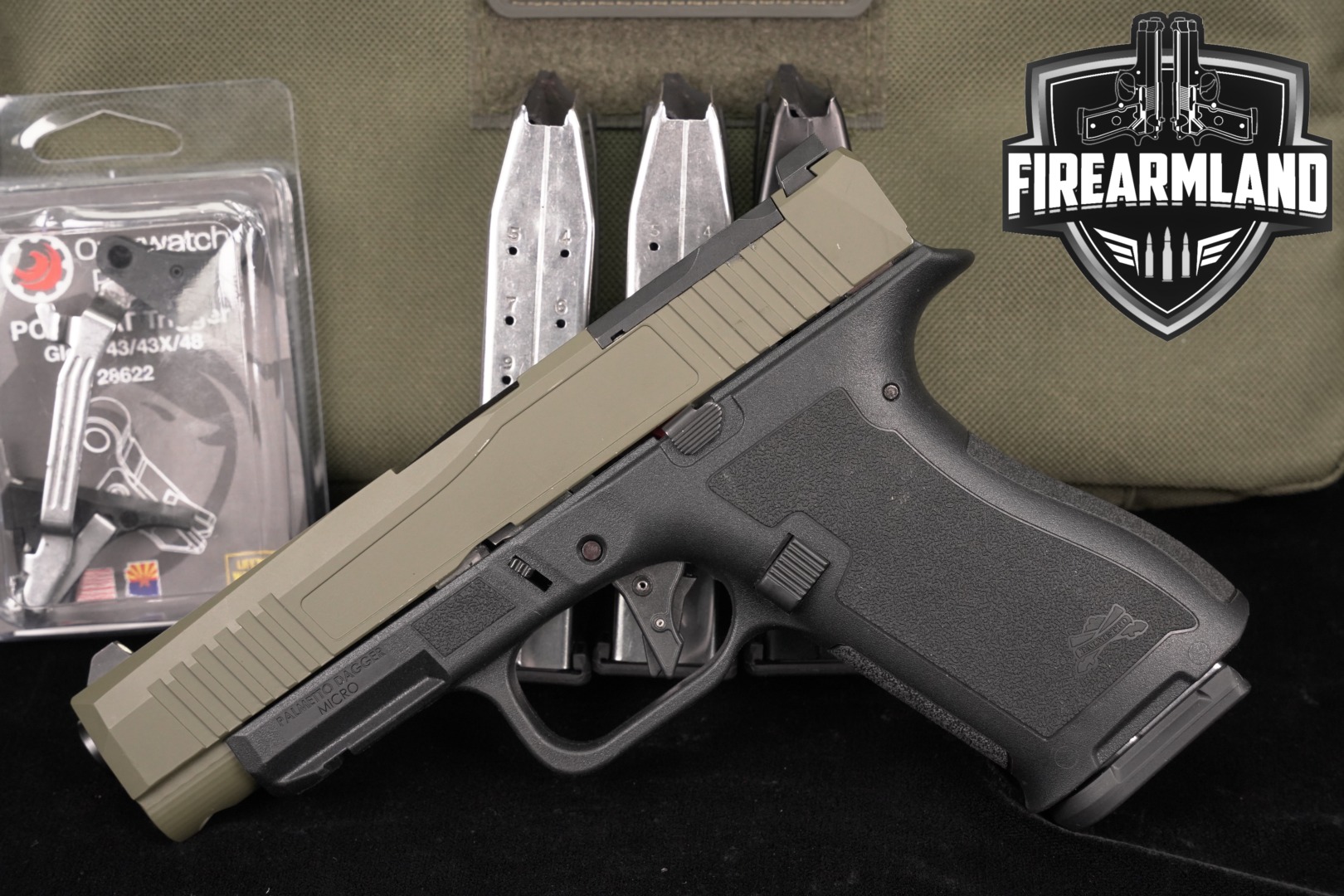 Palmetto State Armory (PSA) Dagger Micro X-1 9mm Luger Two-Tone in Good Condition Thumbnail
