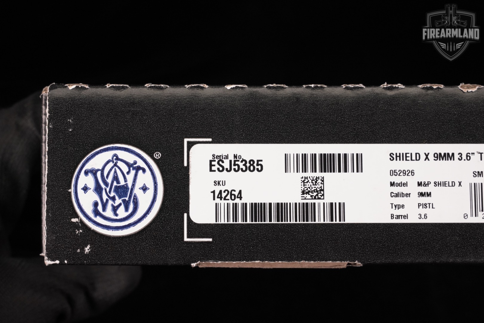 Smith & Wesson M&P Shield X Thumb Safety 9mm S&W 3.6" +ORIG BOX-img-14