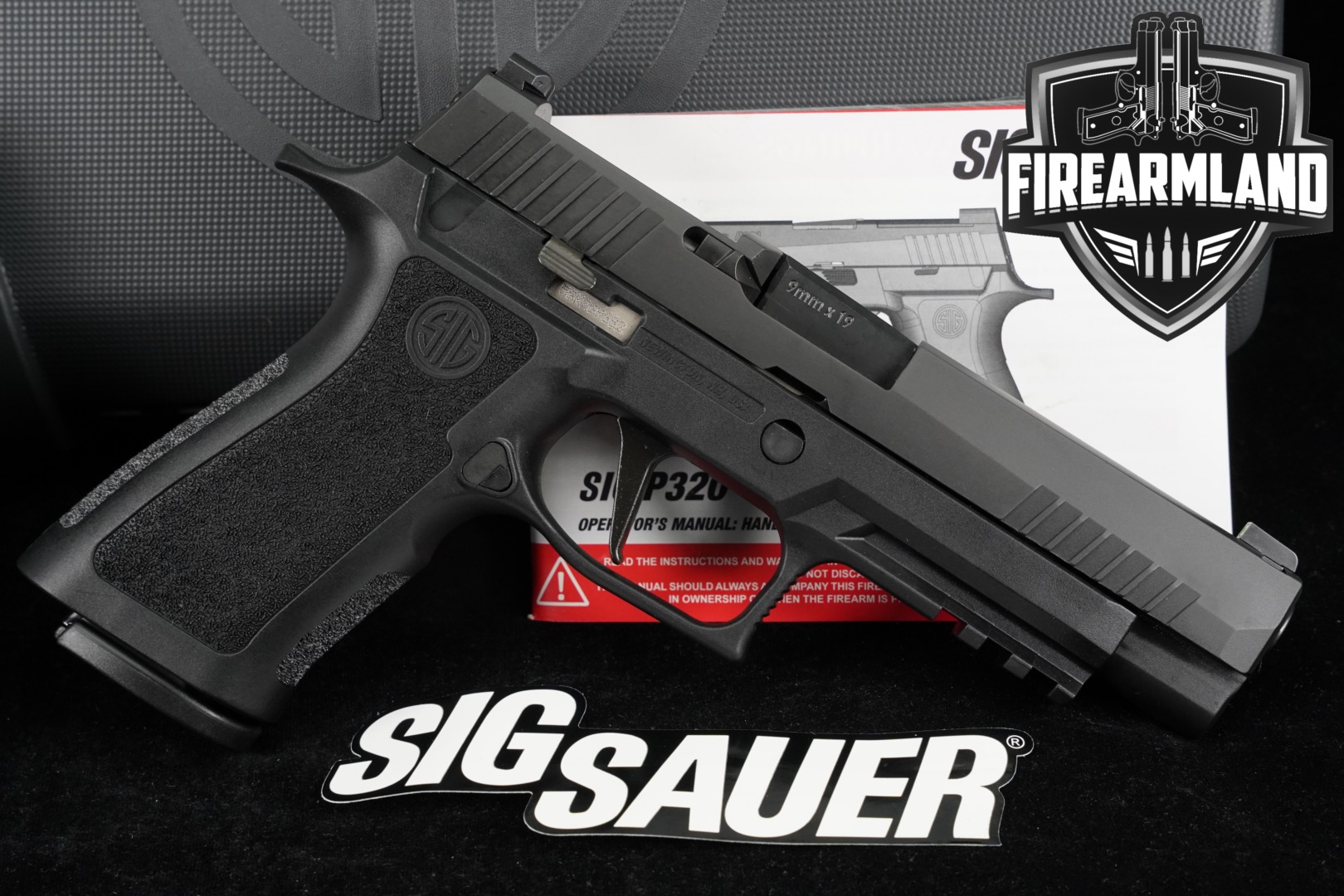 Sig Sauer P320 XSeries XFULL 9mm Luger Black in Excellent Condition Thumbnail