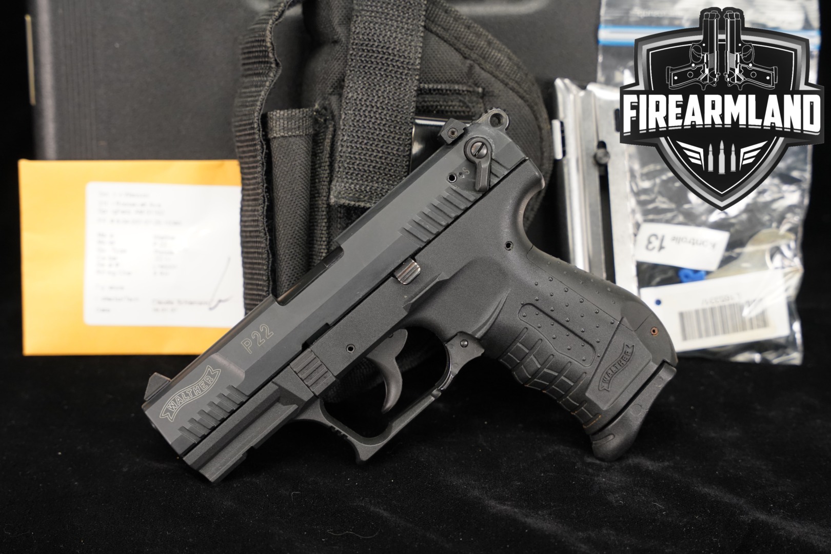 Walther P22 .22 LR Black in Very Good Condition Thumbnail
