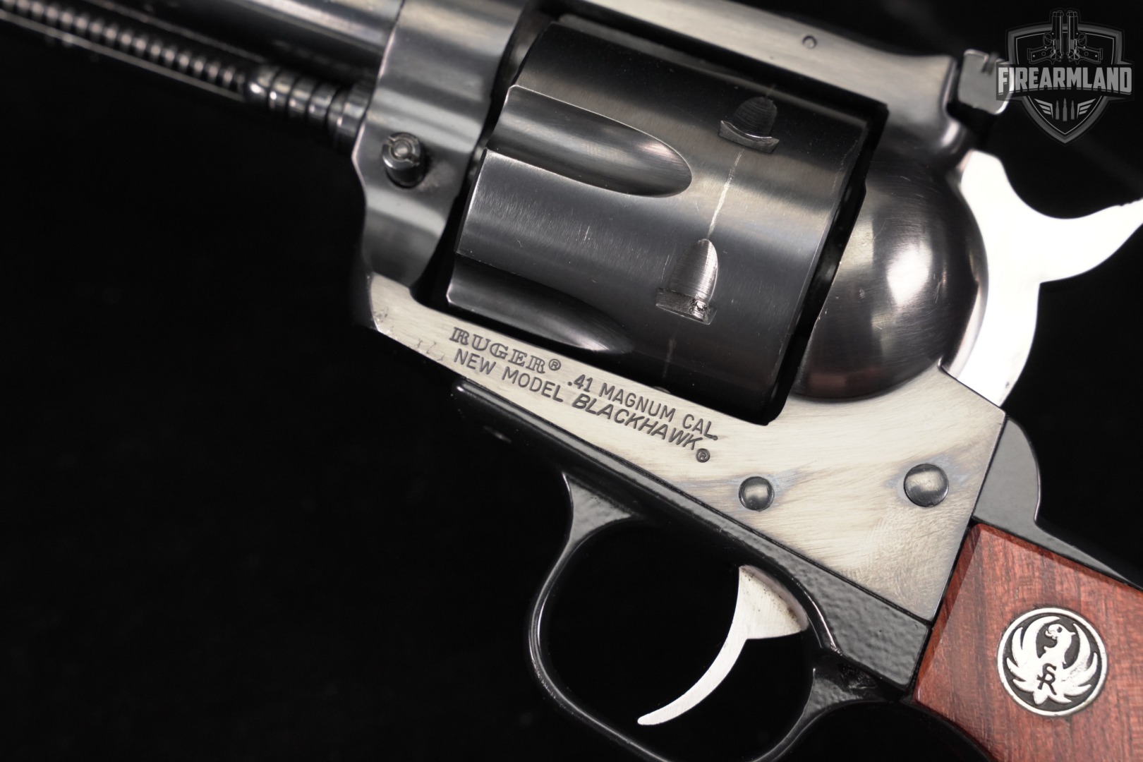 1997 Ruger New Model Blackhawk 41 Rem Magnum 4.62" Blued-img-16