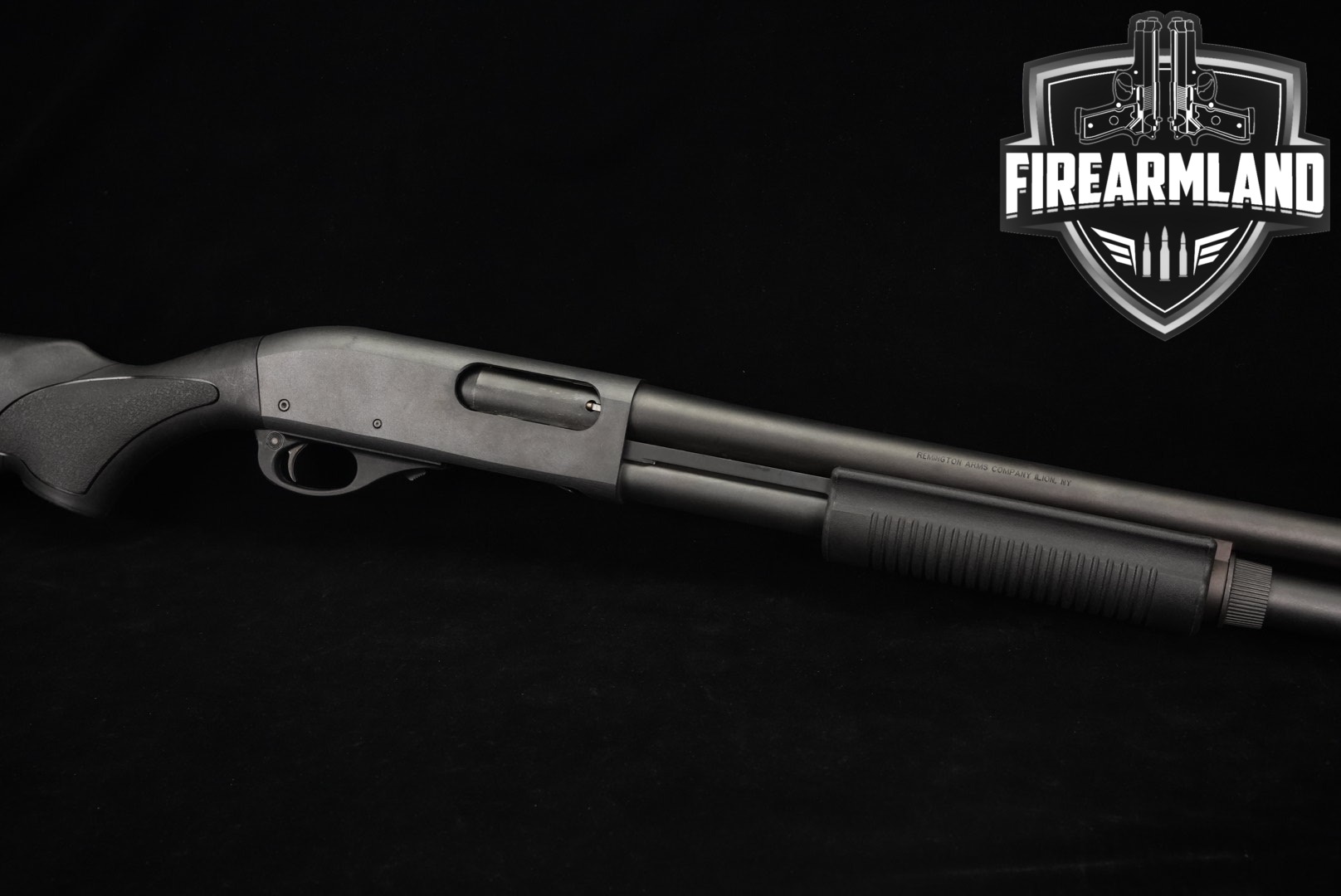 Remington Model 870 Express Tactical 12 Gauge Black in Very Good Condition Thumbnail