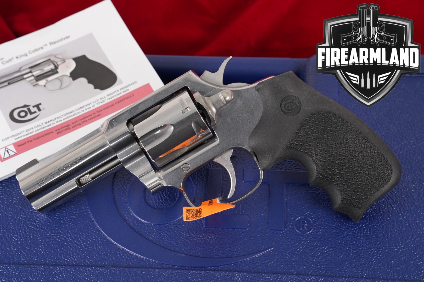 Colt King Cobra 357 Magnum 3 Stainless +ORIG CASE-img-0
