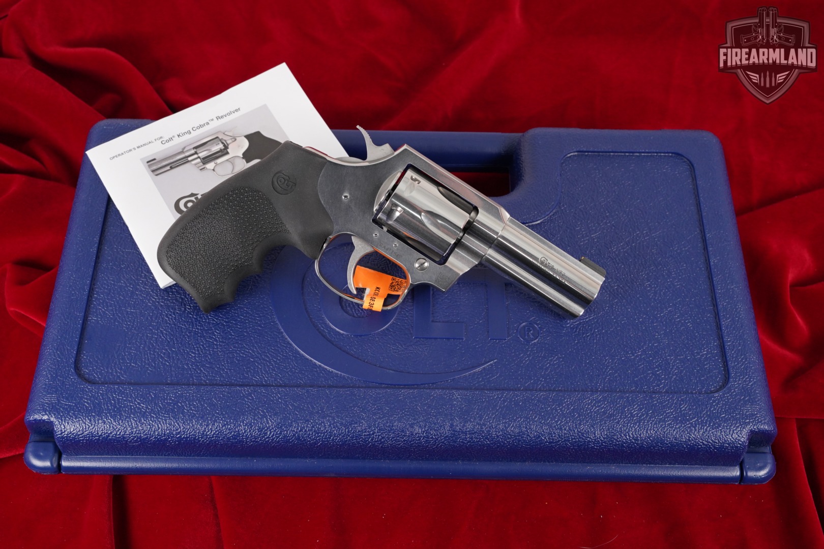 Colt King Cobra 357 Magnum 3 Stainless +ORIG CASE-img-2