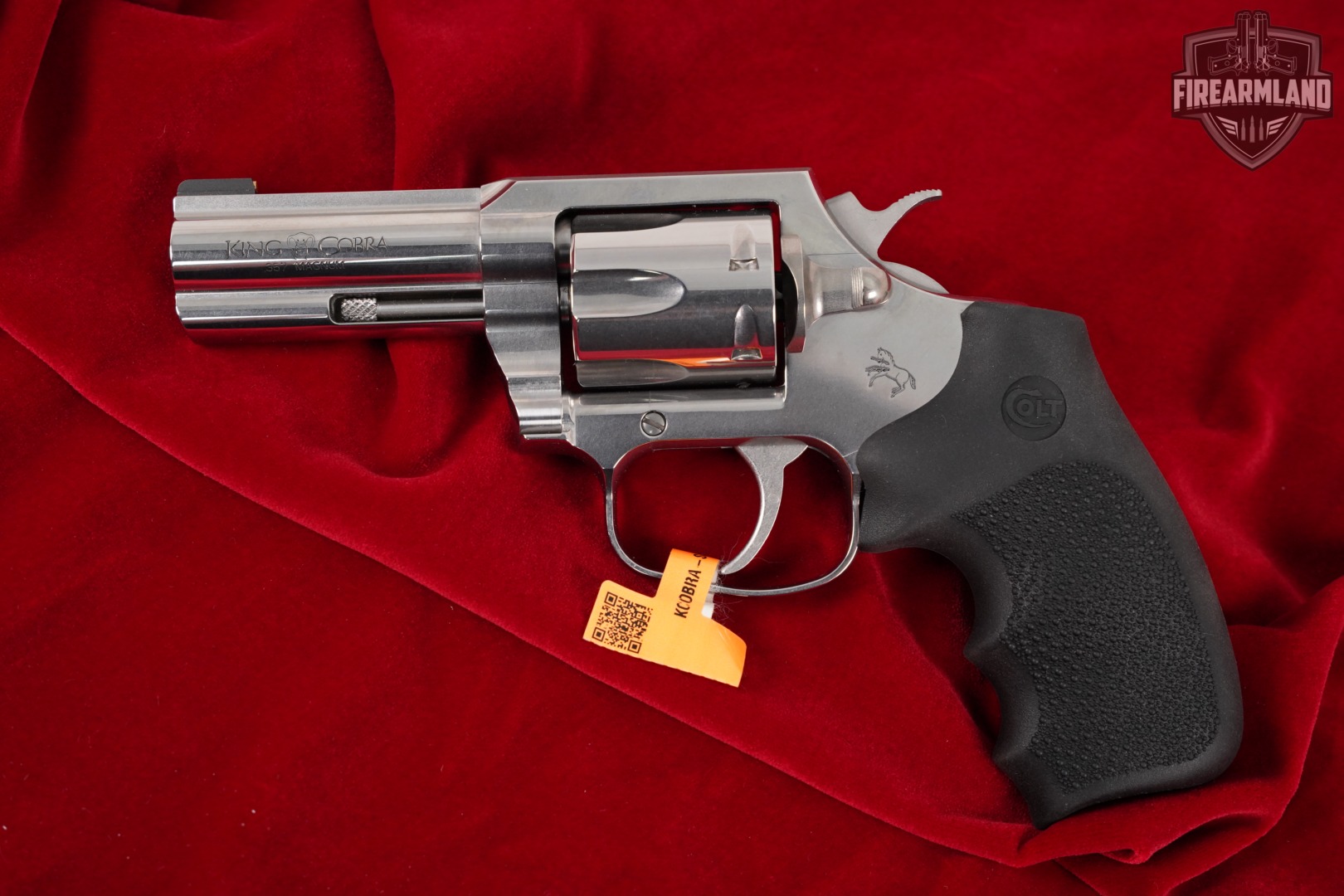 Colt King Cobra 357 Magnum 3 Stainless +ORIG CASE-img-3