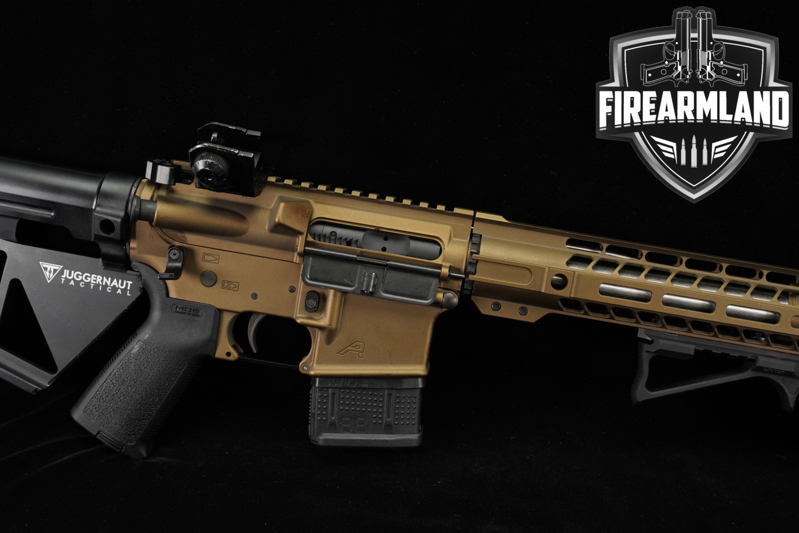 CUSTOM Aero Precision Model X15 223 Wylde X-15 AR15 AR Burnt Bronze UTG-img-0