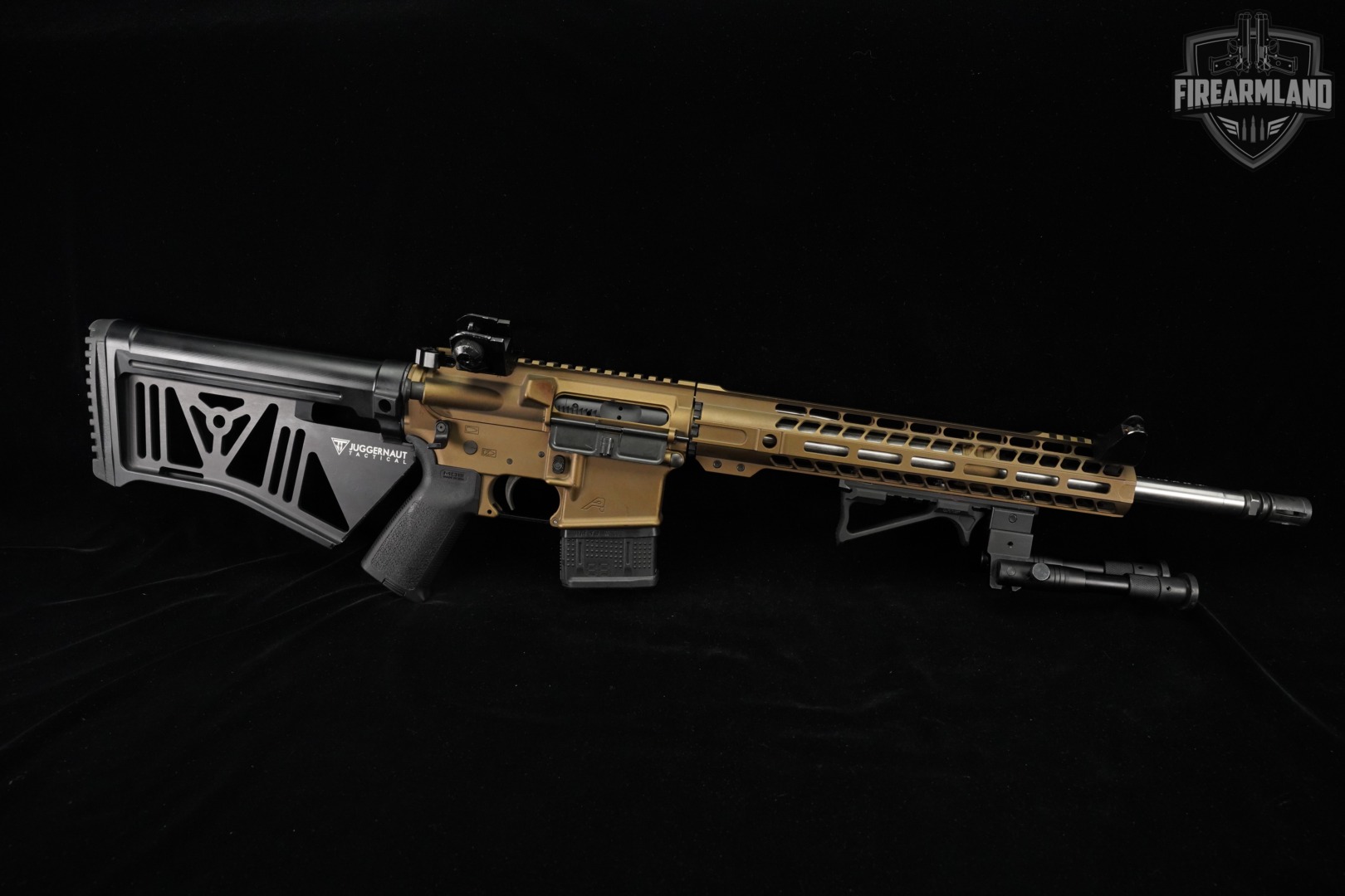CUSTOM Aero Precision Model X15 223 Wylde X-15 AR15 AR Burnt Bronze UTG-img-3