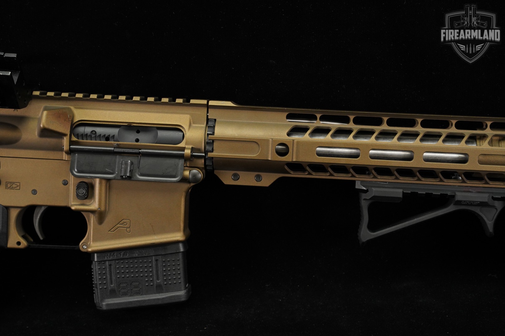 CUSTOM Aero Precision Model X15 223 Wylde X-15 AR15 AR Burnt Bronze UTG-img-5
