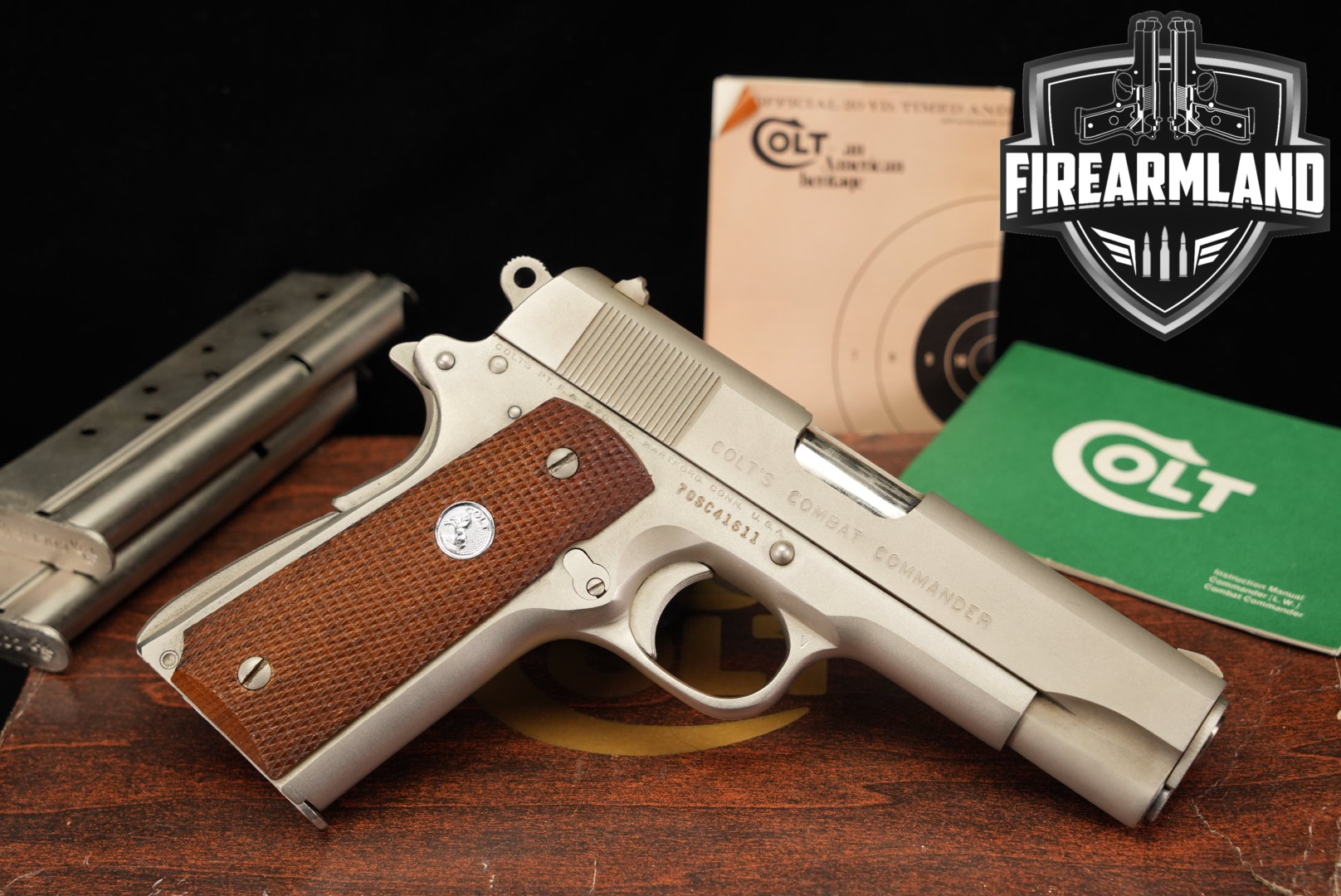Used Colt Combat Commander Pre-Series 80 Auction | FirearmLand