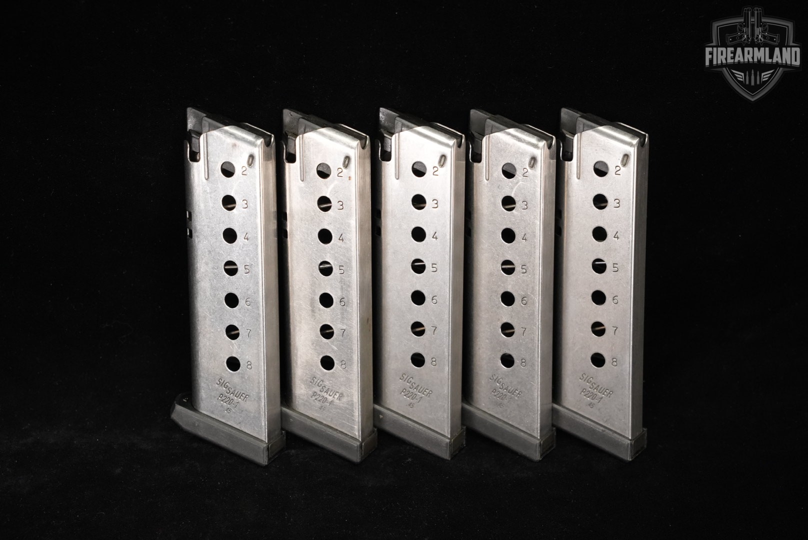 Sig Sauer P220 Stainless Elite 45 ACP 4.4" SRT P-220 +5 MAGS-img-12