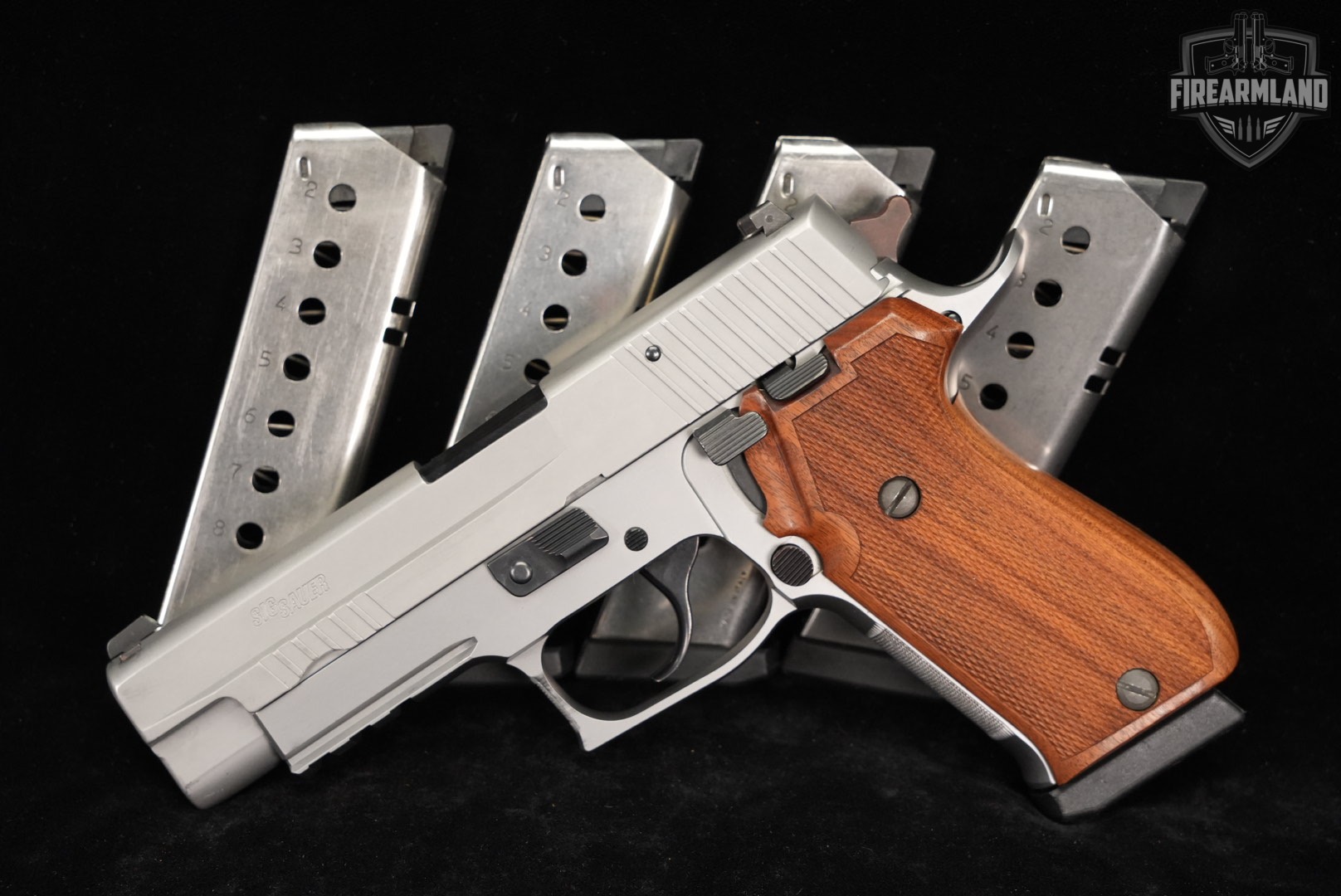 Sig Sauer P220 Stainless Elite 45 ACP 4.4" SRT P-220 +5 MAGS-img-2