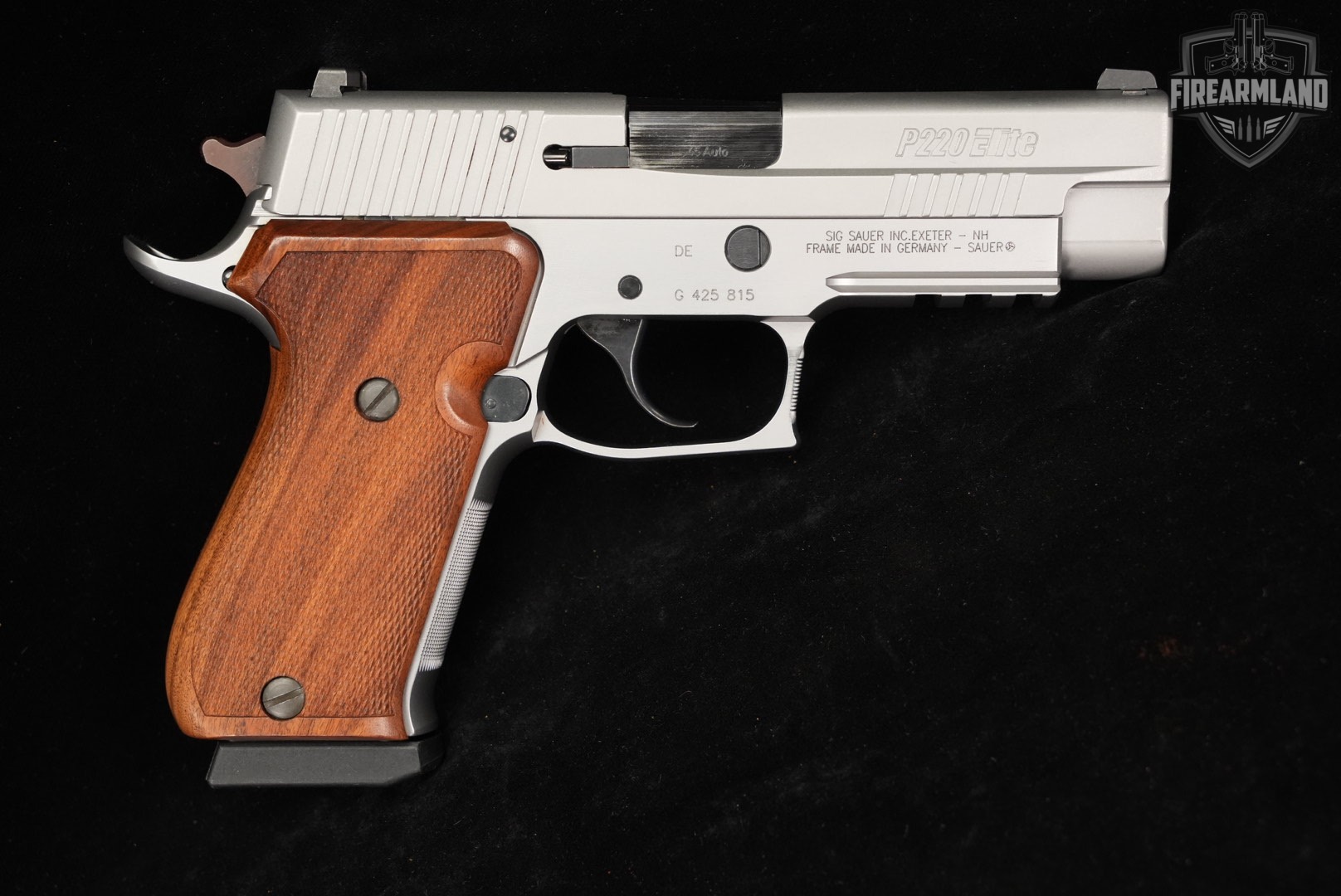 Sig Sauer P220 Stainless Elite 45 ACP 4.4" SRT P-220 +5 MAGS-img-3