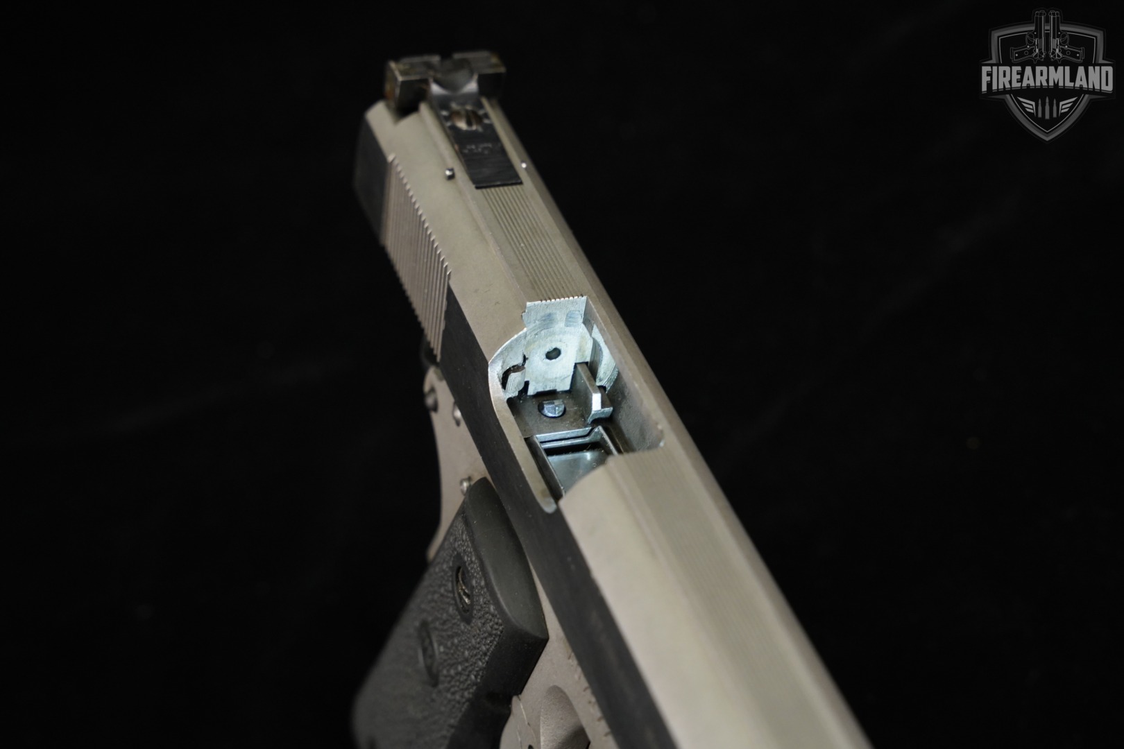 AMT Hardballer 45 ACP 1911 5" Stainless-img-11