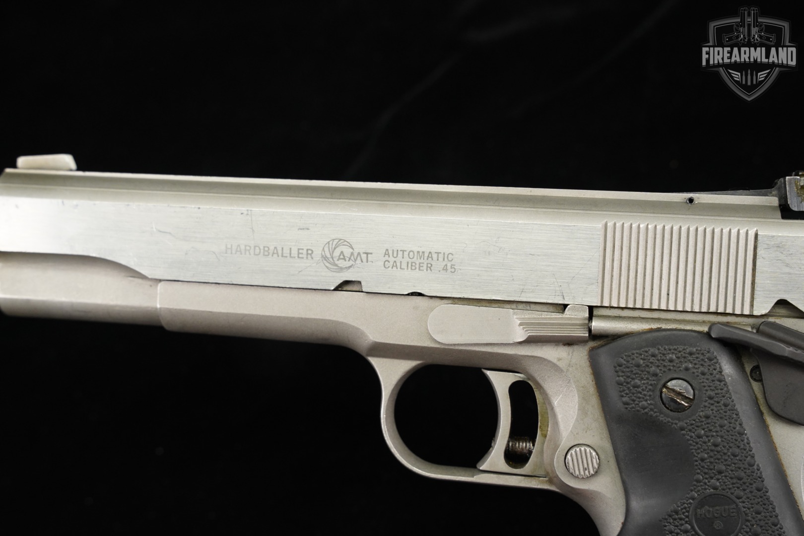 AMT Hardballer 45 ACP 1911 5" Stainless-img-15