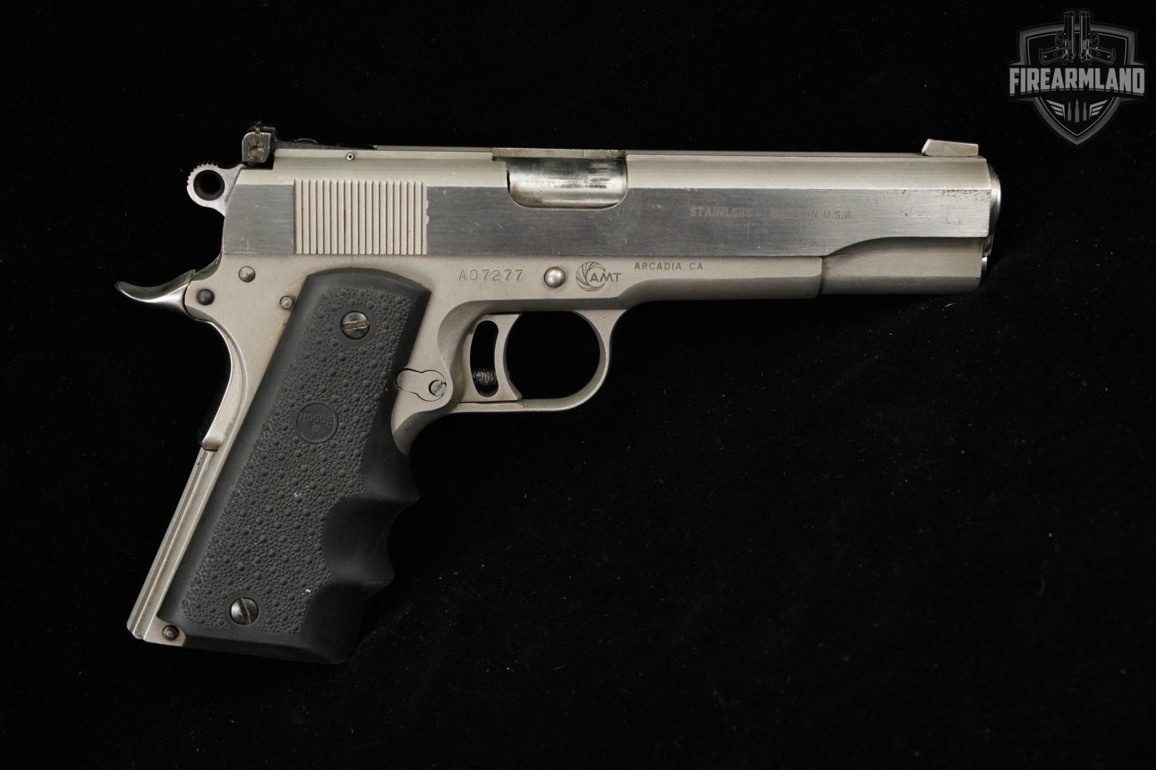 AMT Hardballer 45 ACP 1911 5" Stainless-img-3