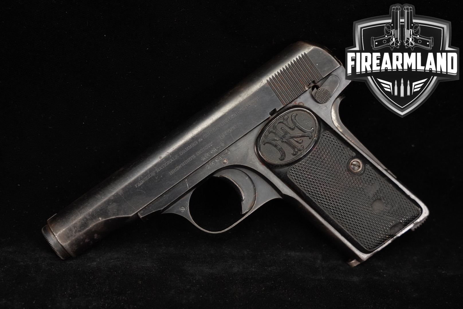 1920's FN Model 1910 32 ACP 3.46" Blued M1910-img-0