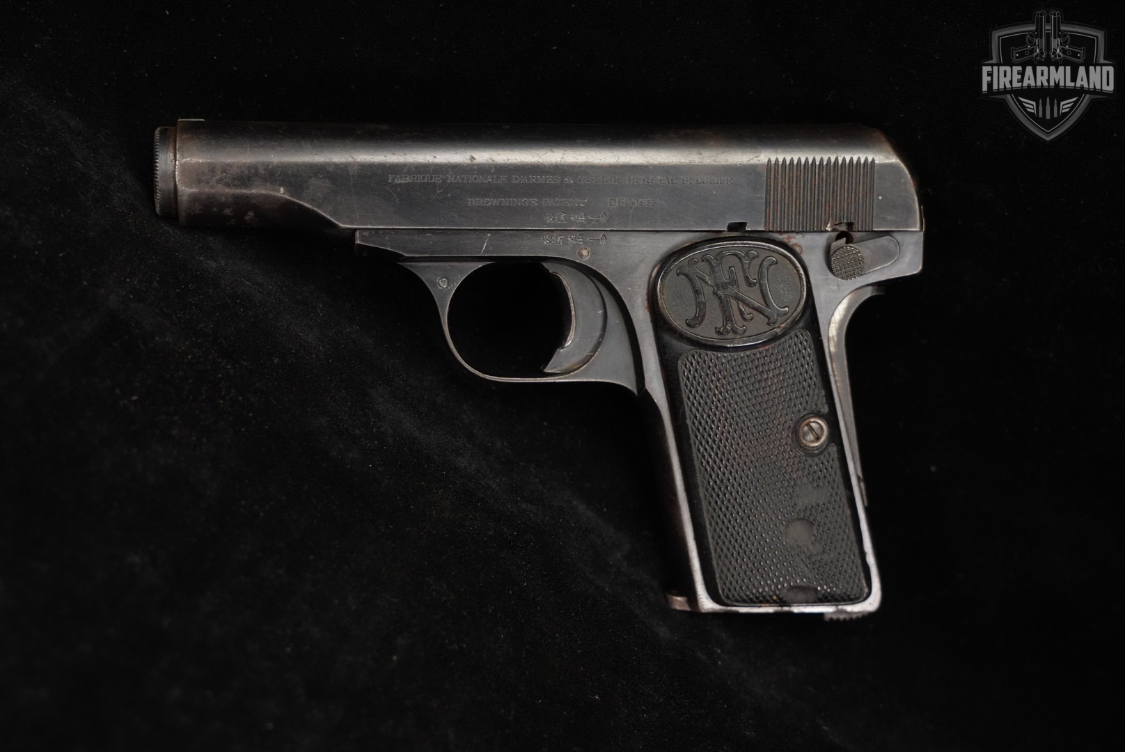 1920's FN Model 1910 32 ACP 3.46" Blued M1910-img-2