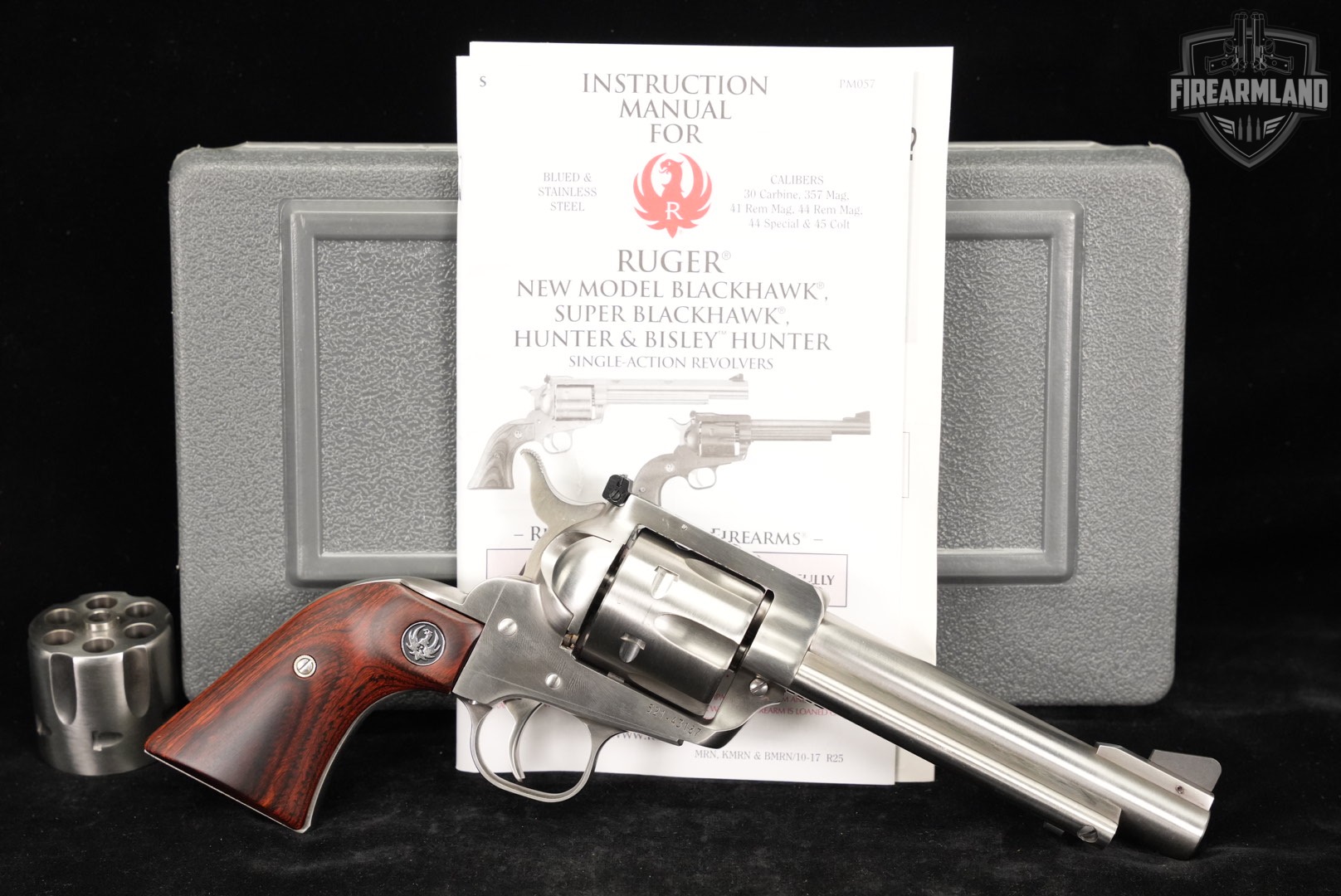2-CYLINDER SET Ruger New Model Blackhawk 357 Magnum 5.50" +ORIG CASE-img-2