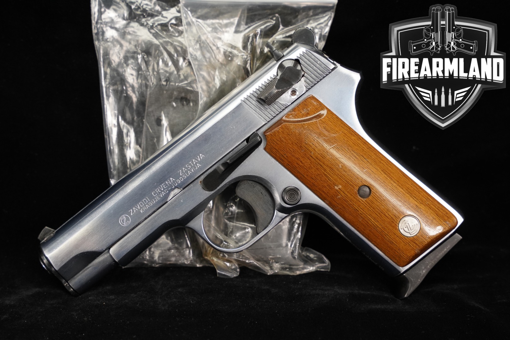 Zastava Arms M88A 9mm 3.78 Polished Stainless M88-A Tokarev +3 MAGS-img-0