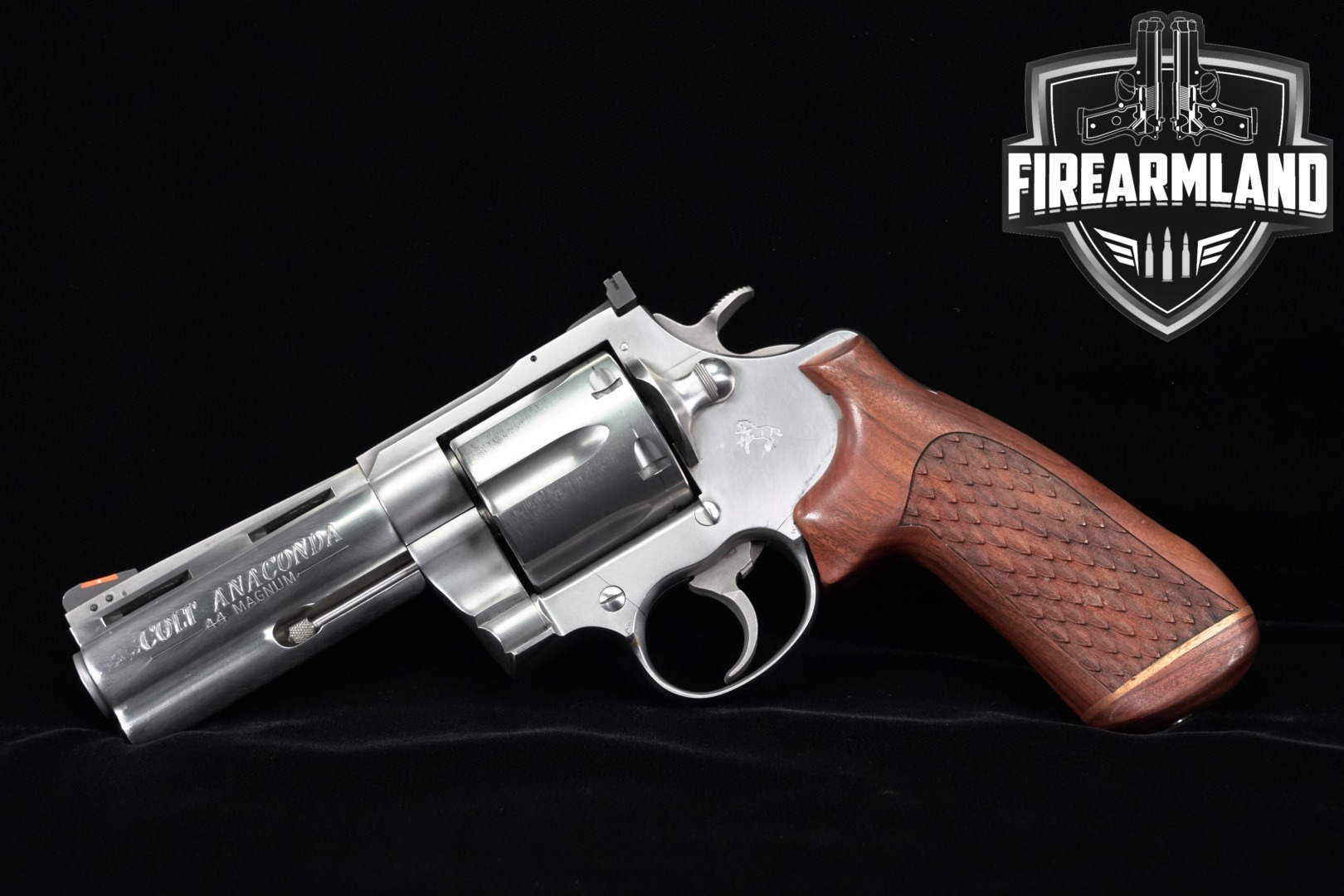 1992 Colt Anaconda First Generation .44 Rem Magnum Satin Brushed Stainless in Good Condition Thumbnail