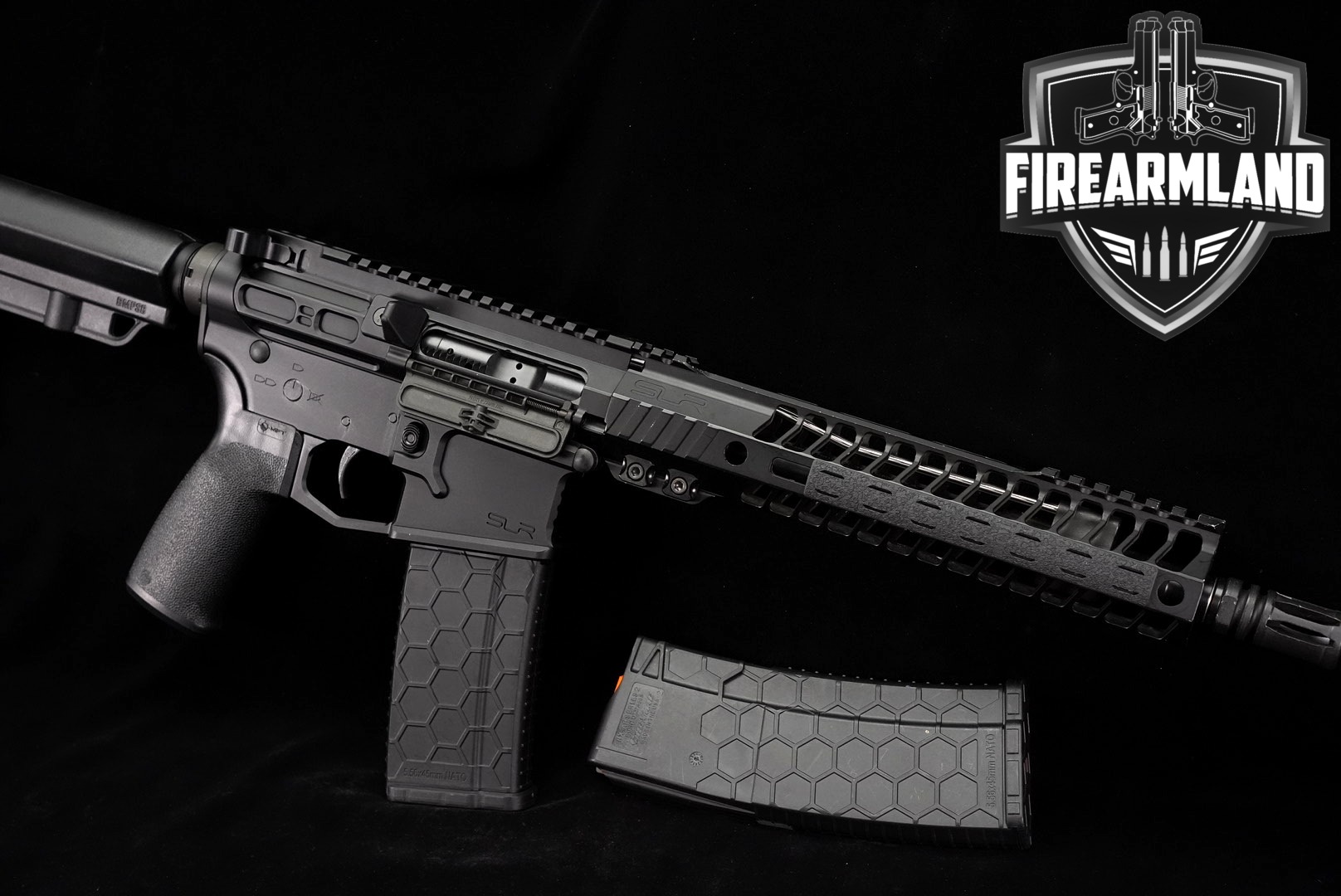 SLR Rifleworks B56 5.56 NATO AR-15 AR15 10.5" B-56 +2 MAGS-img-0