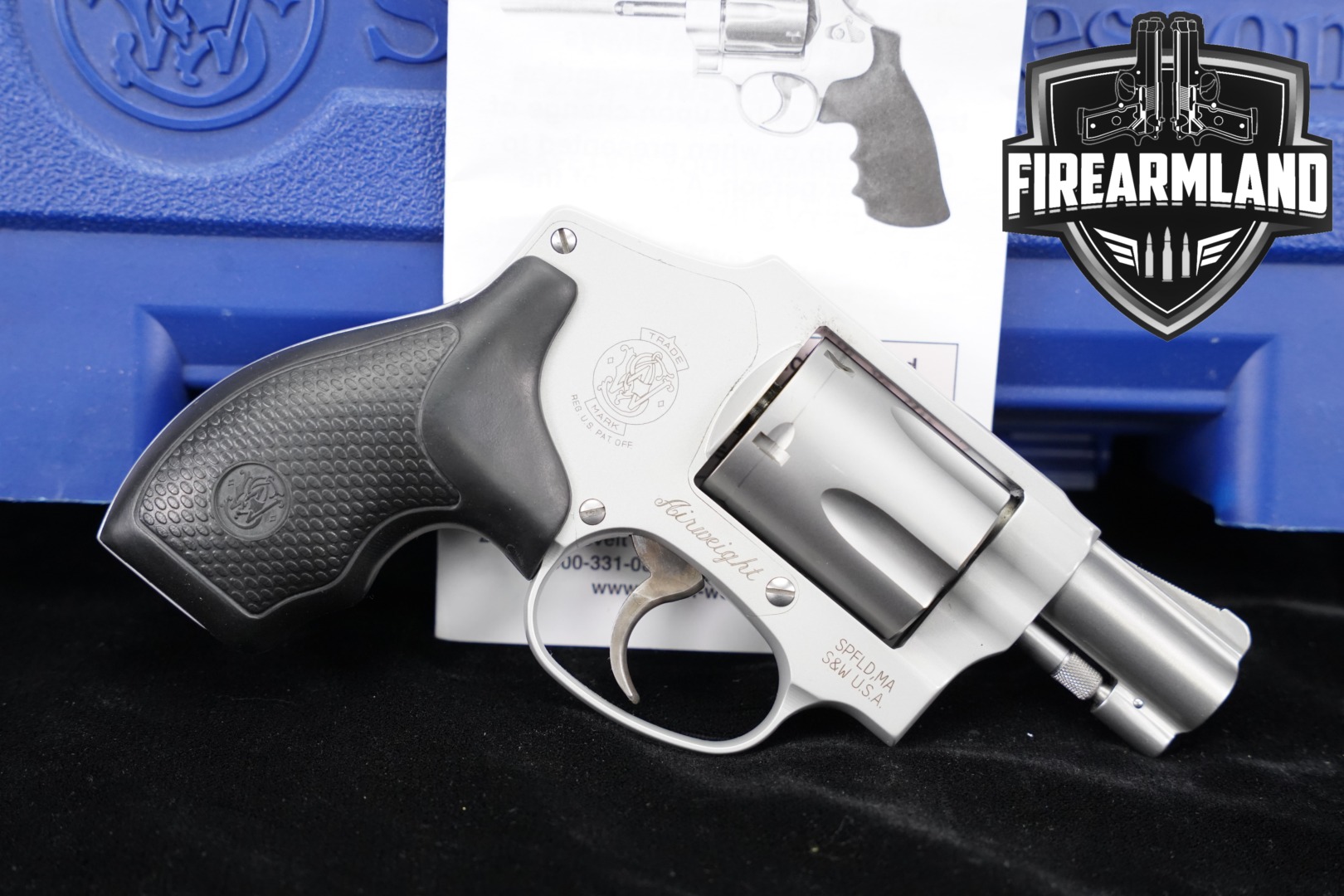 Smith & Wesson (S&W) Model 642-2 Airweight .38 Special +P Stainless in Very Good Condition Thumbnail