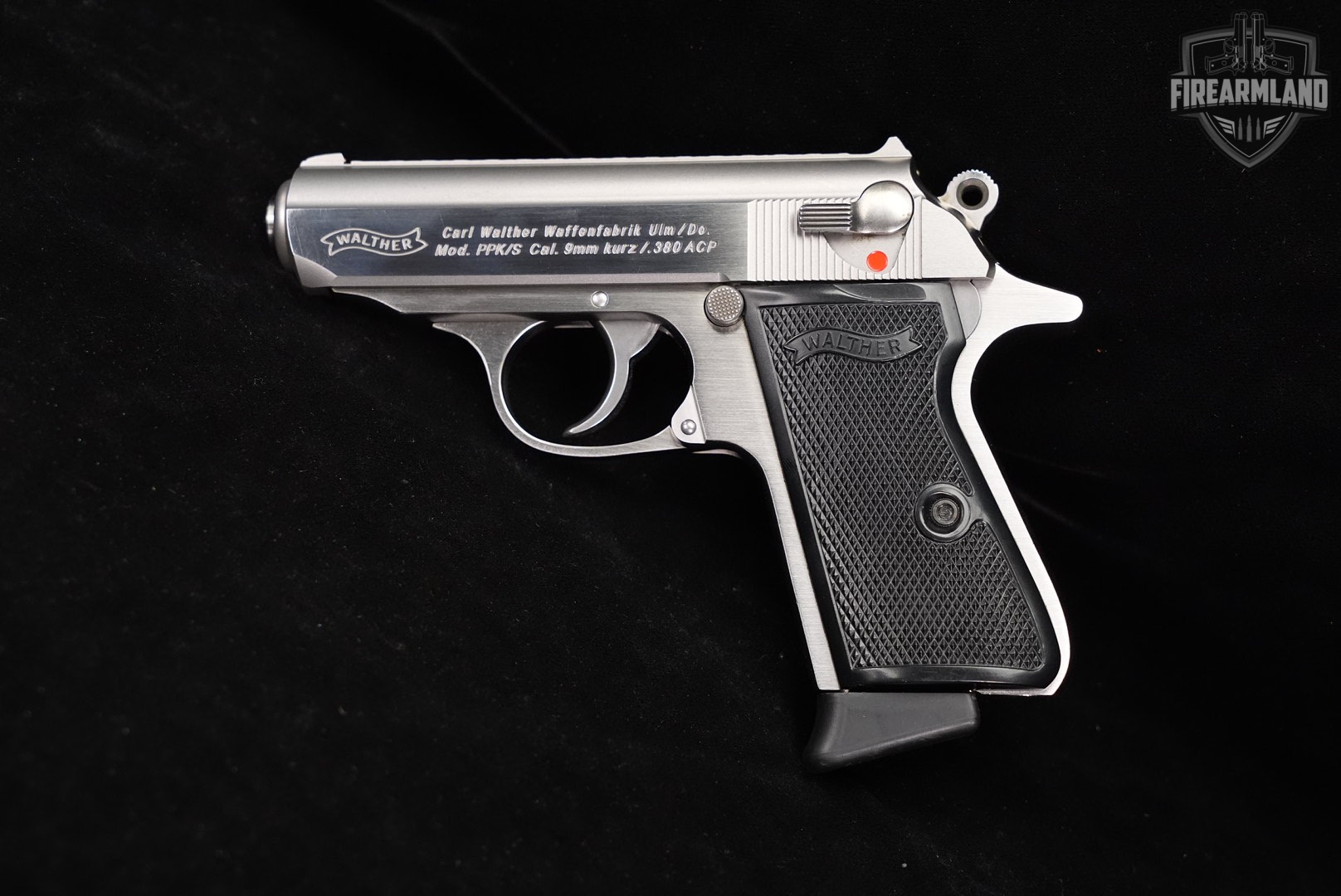 Walther PPK/S 380 ACP 3.3" Brushed Stainless PPKS PPK S +ORIG CASE-img-4