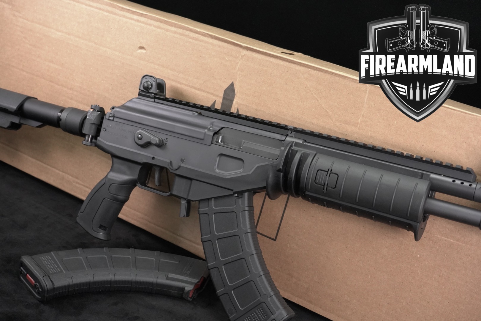 Israel Weapon Industries (IWI) Galil ACE SAR Pistol, SB Tactical Brace 7.62x39 Black in Excellent Condition Thumbnail