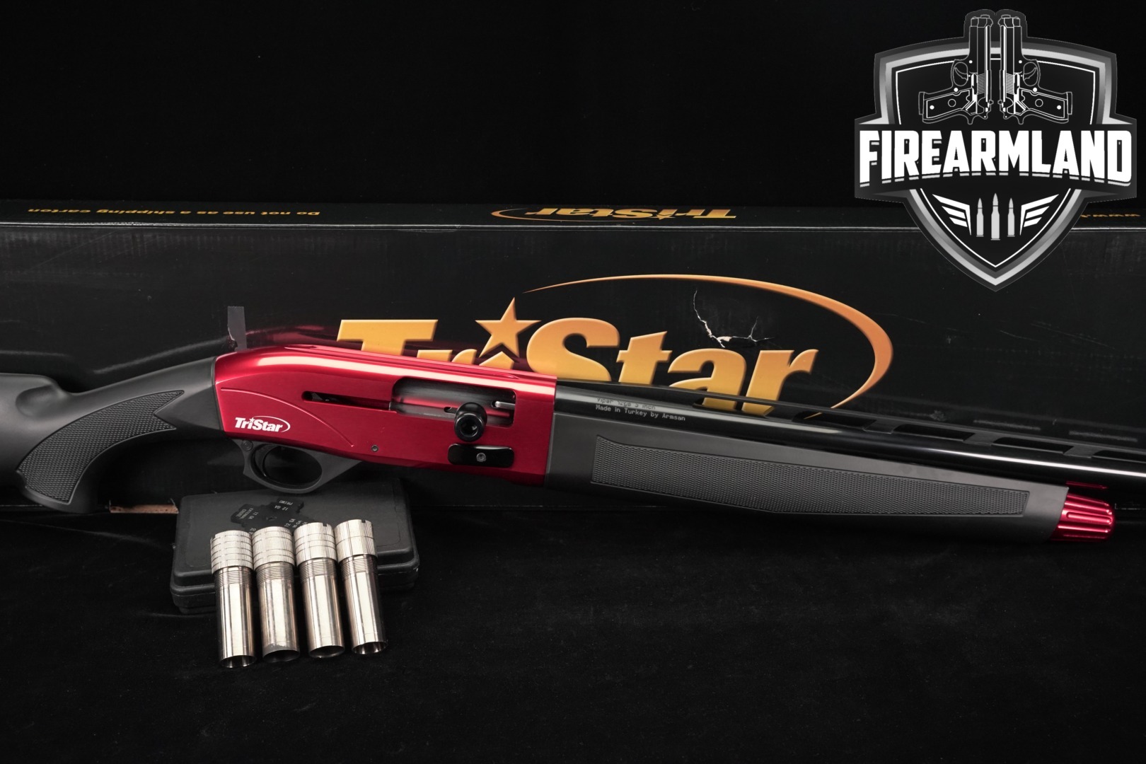 Tristar Viper G2 SR Sporting 12 Gauge Red Anodized in Excellent Condition Thumbnail