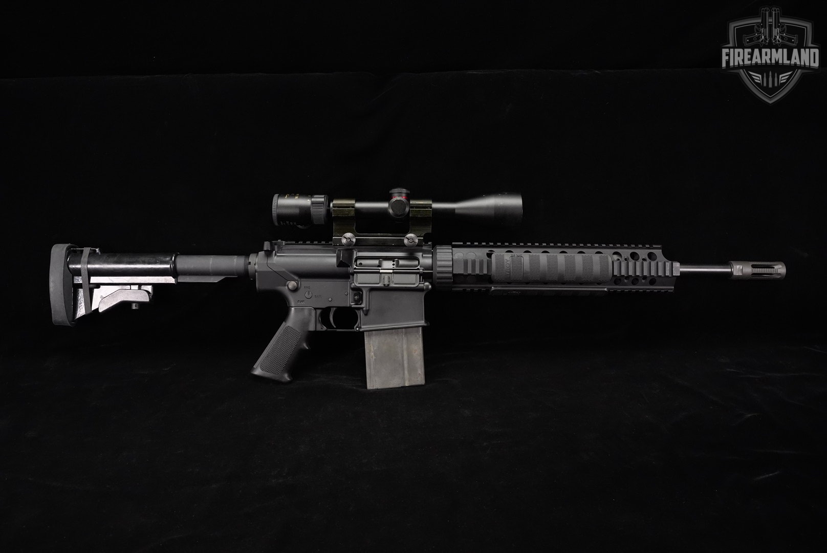 Armalite AR-10 B A4 Carbine 7.62 NATO AR10 16" +3 MAGS, AETEC SCOPE-img-3