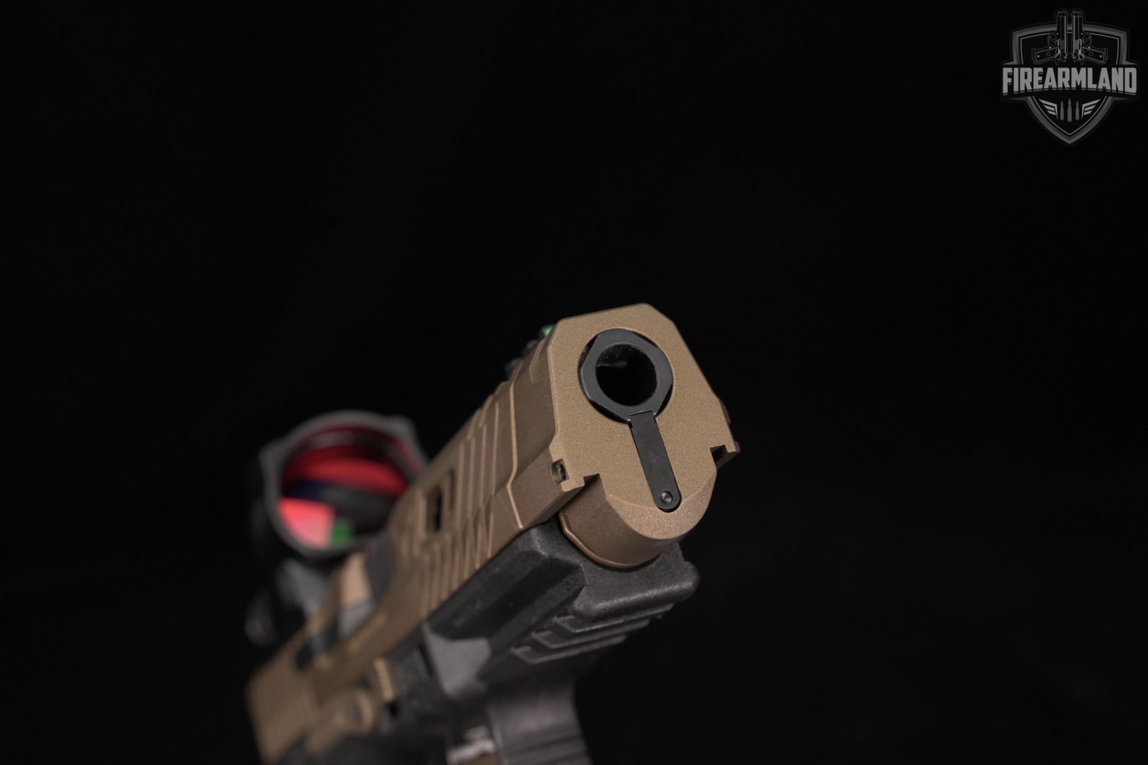 Canik TTI Combat 9mm CERAKOTE COMP +4 MAGS, ORIG CASE, MECANIK OPTICS-img-10