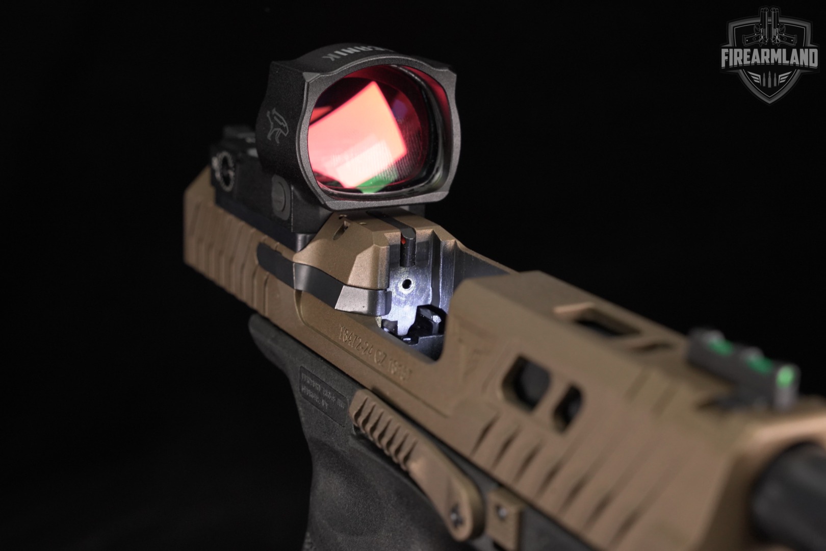 Canik TTI Combat 9mm CERAKOTE COMP +4 MAGS, ORIG CASE, MECANIK OPTICS-img-14