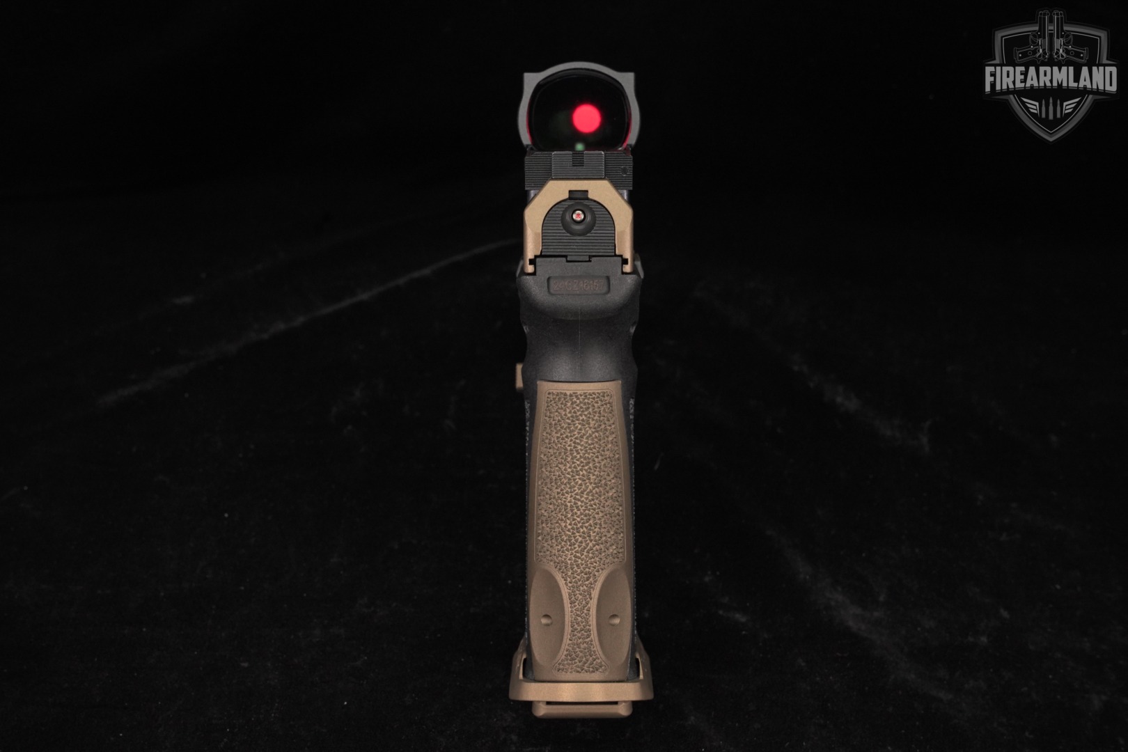 Canik TTI Combat 9mm CERAKOTE COMP +4 MAGS, ORIG CASE, MECANIK OPTICS-img-8