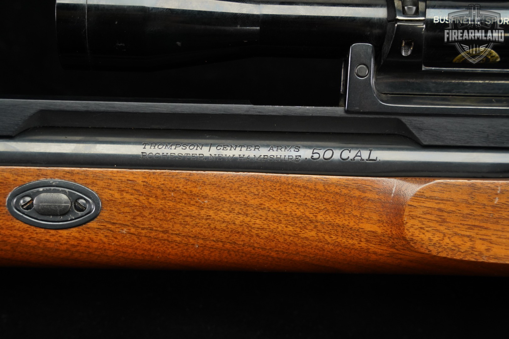 Thompson Center T/C New Englander Percussion 50 BPM 26" TC +BUSHNELL SCOPE-img-18