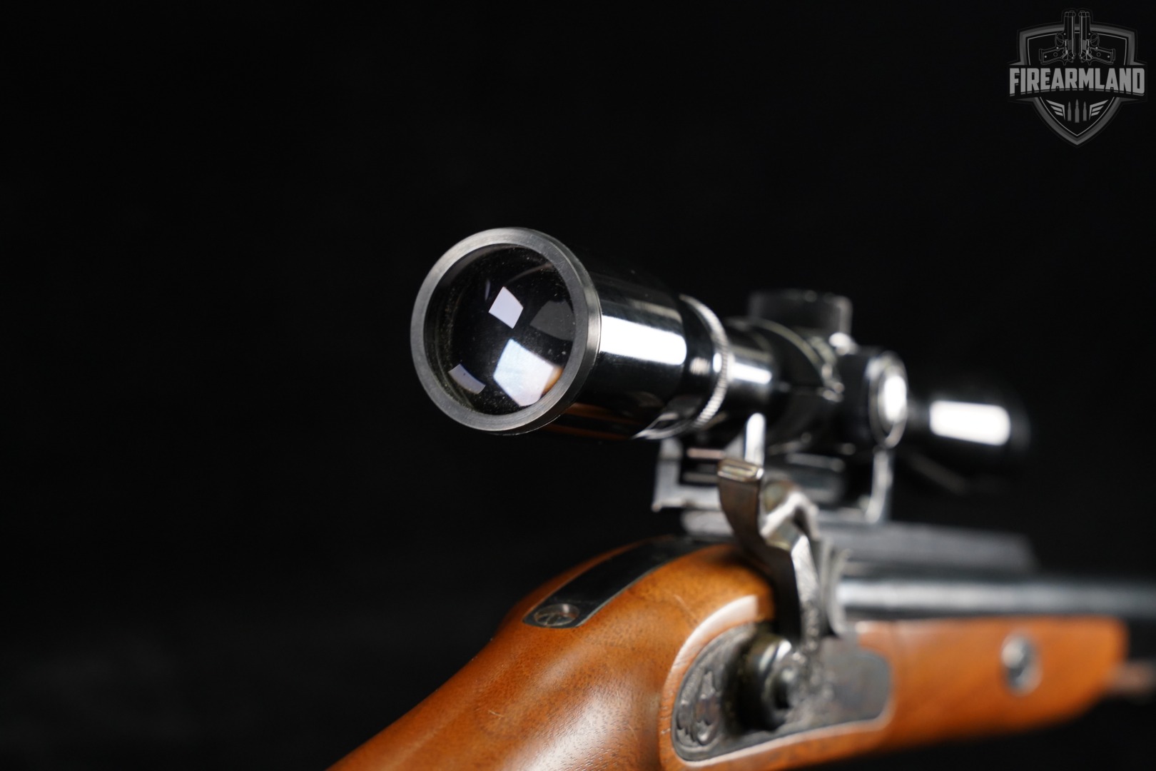 Thompson Center T/C New Englander Percussion 50 BPM 26" TC +BUSHNELL SCOPE-img-20
