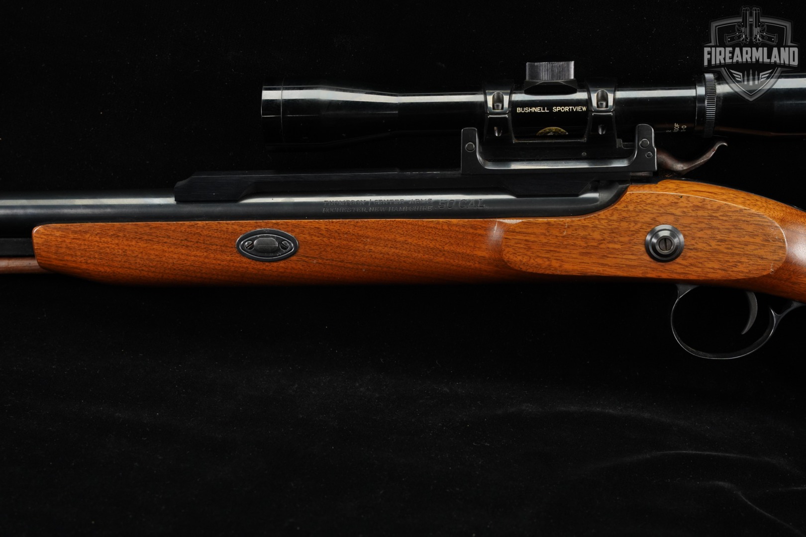Thompson Center T/C New Englander Percussion 50 BPM 26" TC +BUSHNELL SCOPE-img-8