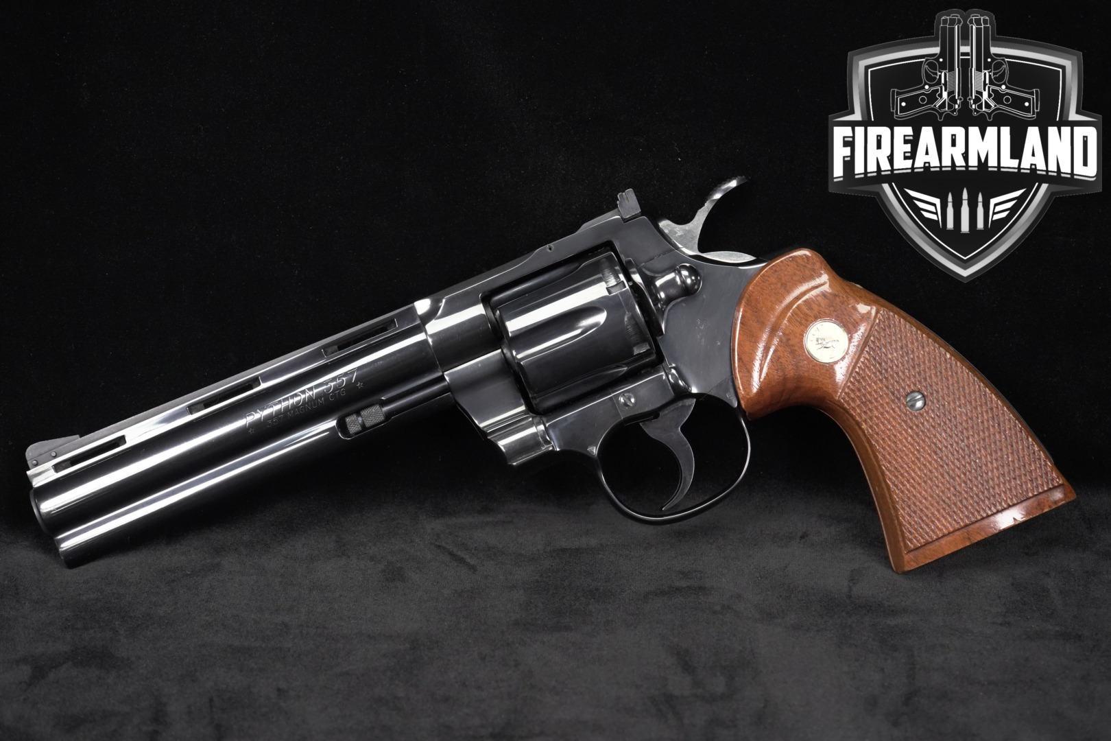 1980 Colt Python .357 Mag. High-Polish Blued in Excellent Condition Thumbnail