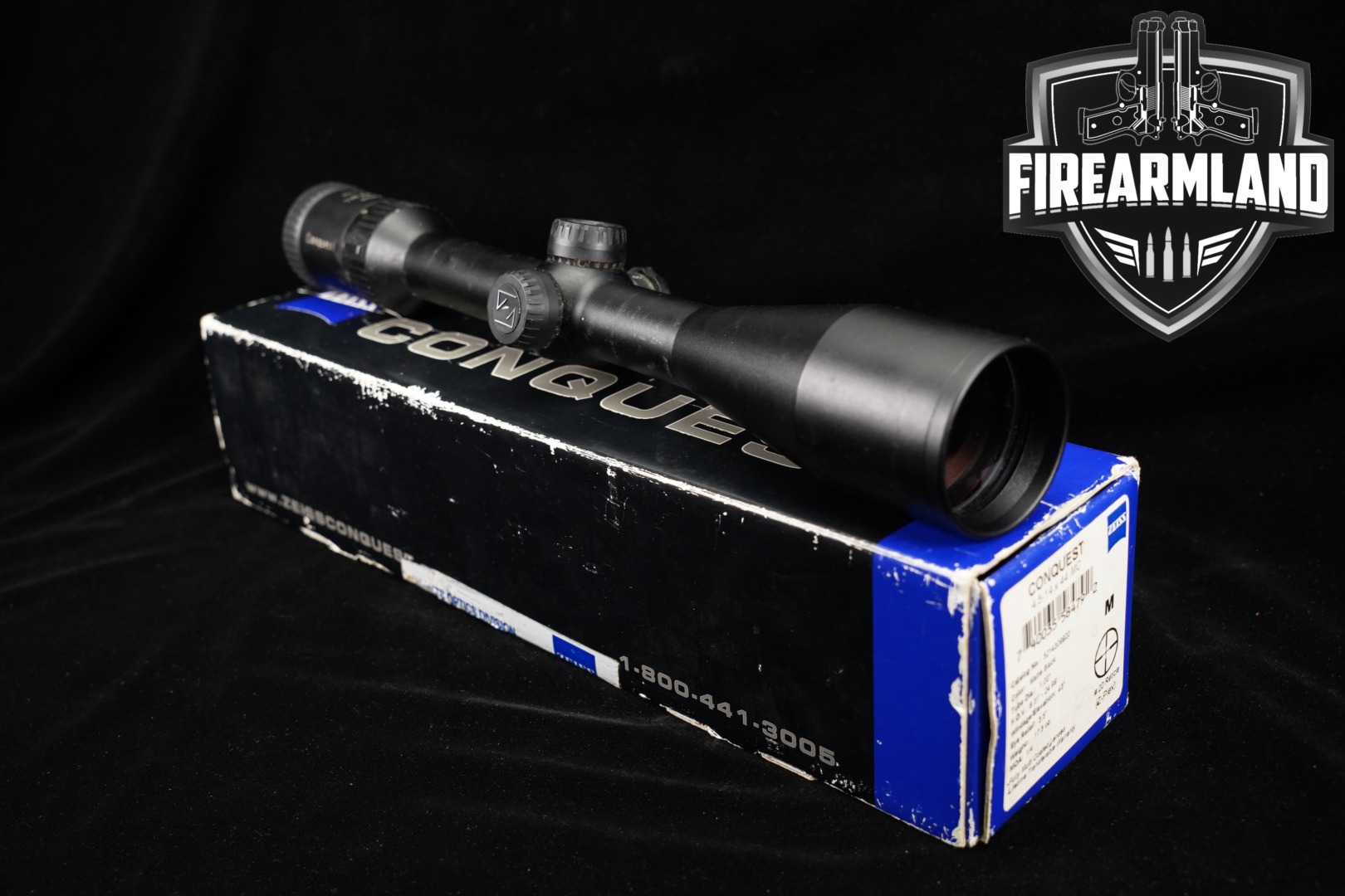 ZEISS Conquest 4.5-14x44 MC Z-Plex Reticle SFP Scope +ORIG BOX-img-0