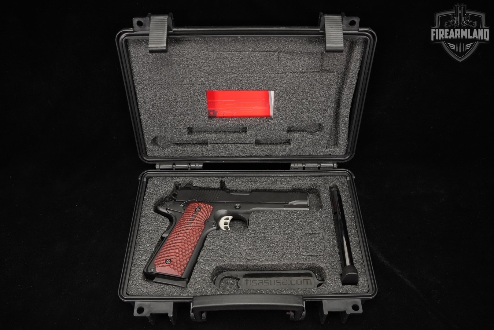 Tisas 1911 Carry B9 9mm 4.25" Commander B-9 +4 MAGS & ORIG CASE-img-14