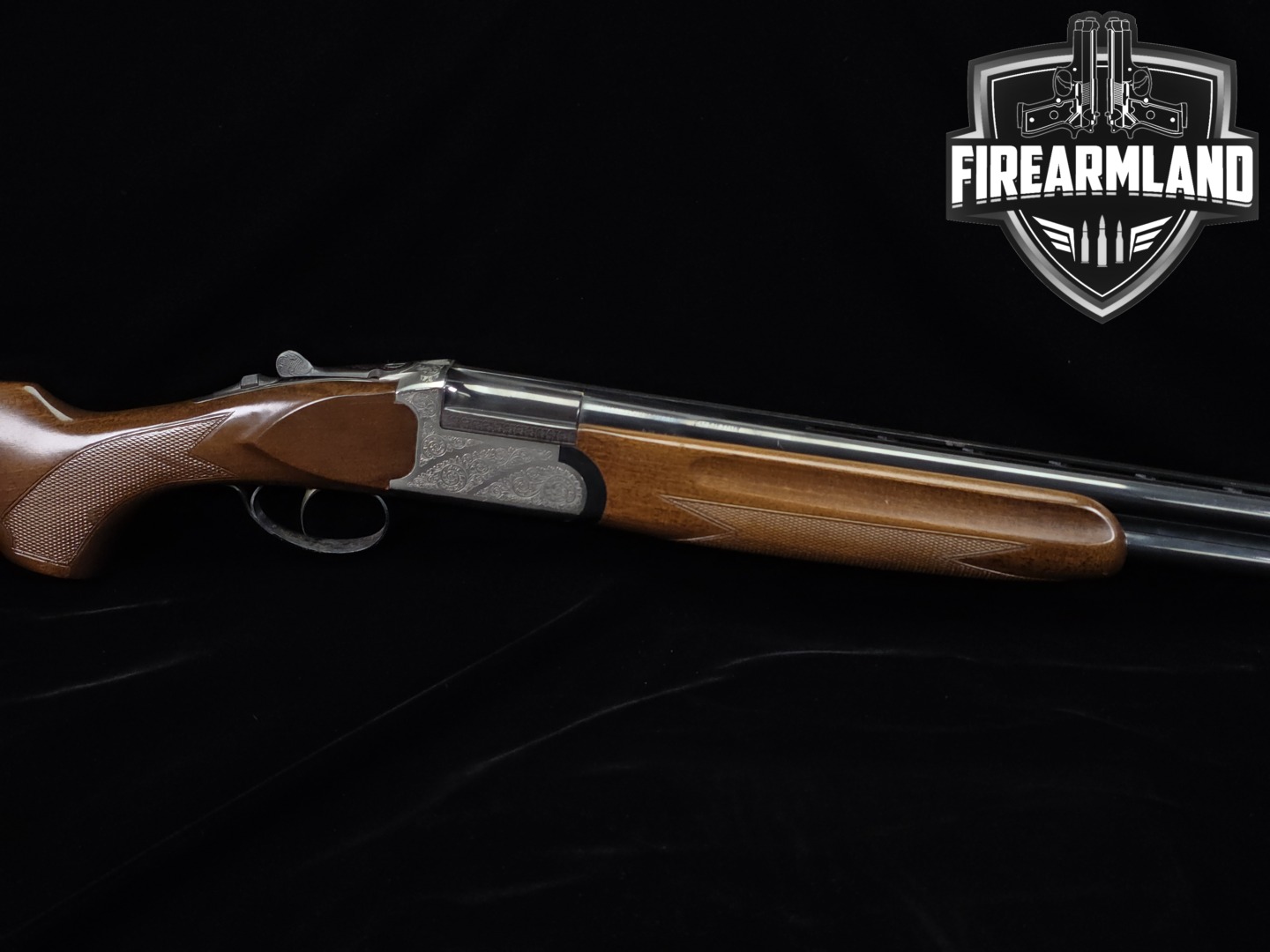 American Arms Inc Silver I 20 Gauge Coin Finish & Walnut in Very Good Condition Thumbnail