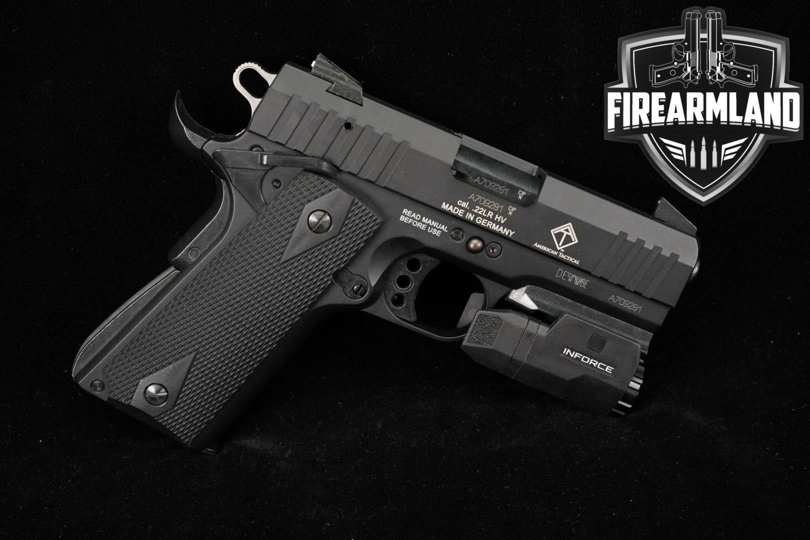 German Sport Guns GSG-922 22LR 1911 3.4" GSG922 +ORIG BOX, INFORCE LIGHT-img-0