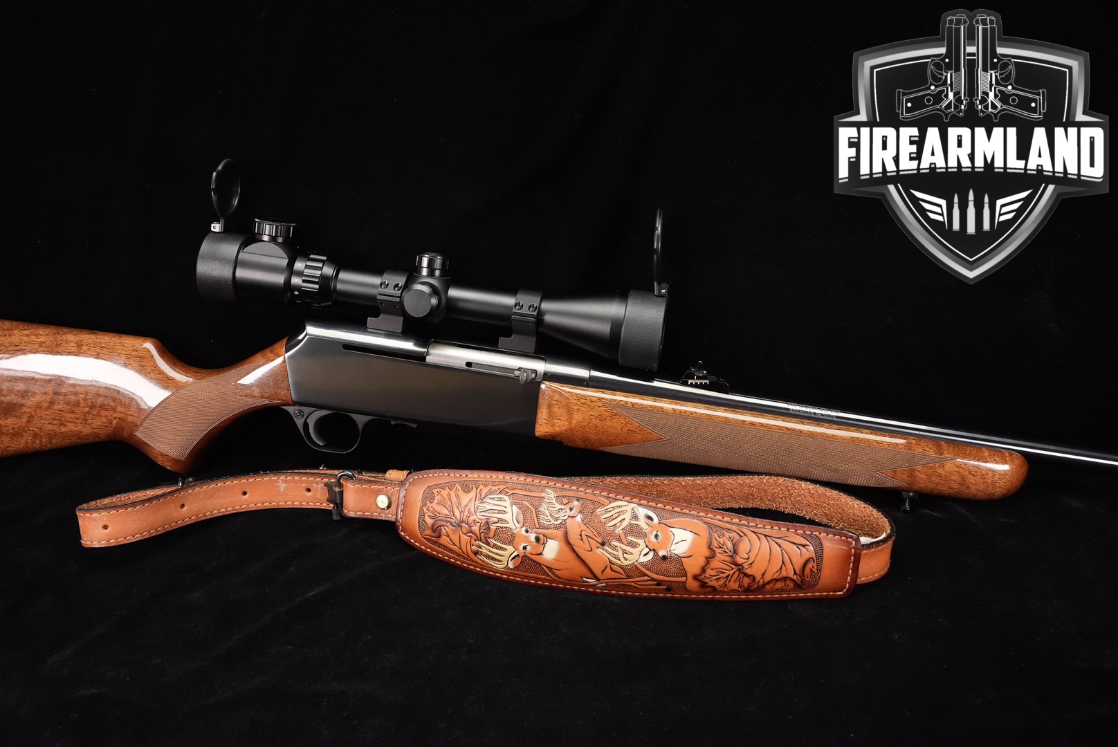 1992 Browning BAR High Power Grade I Type 2 243 Win 22" +PINTY SCOPE-img-0